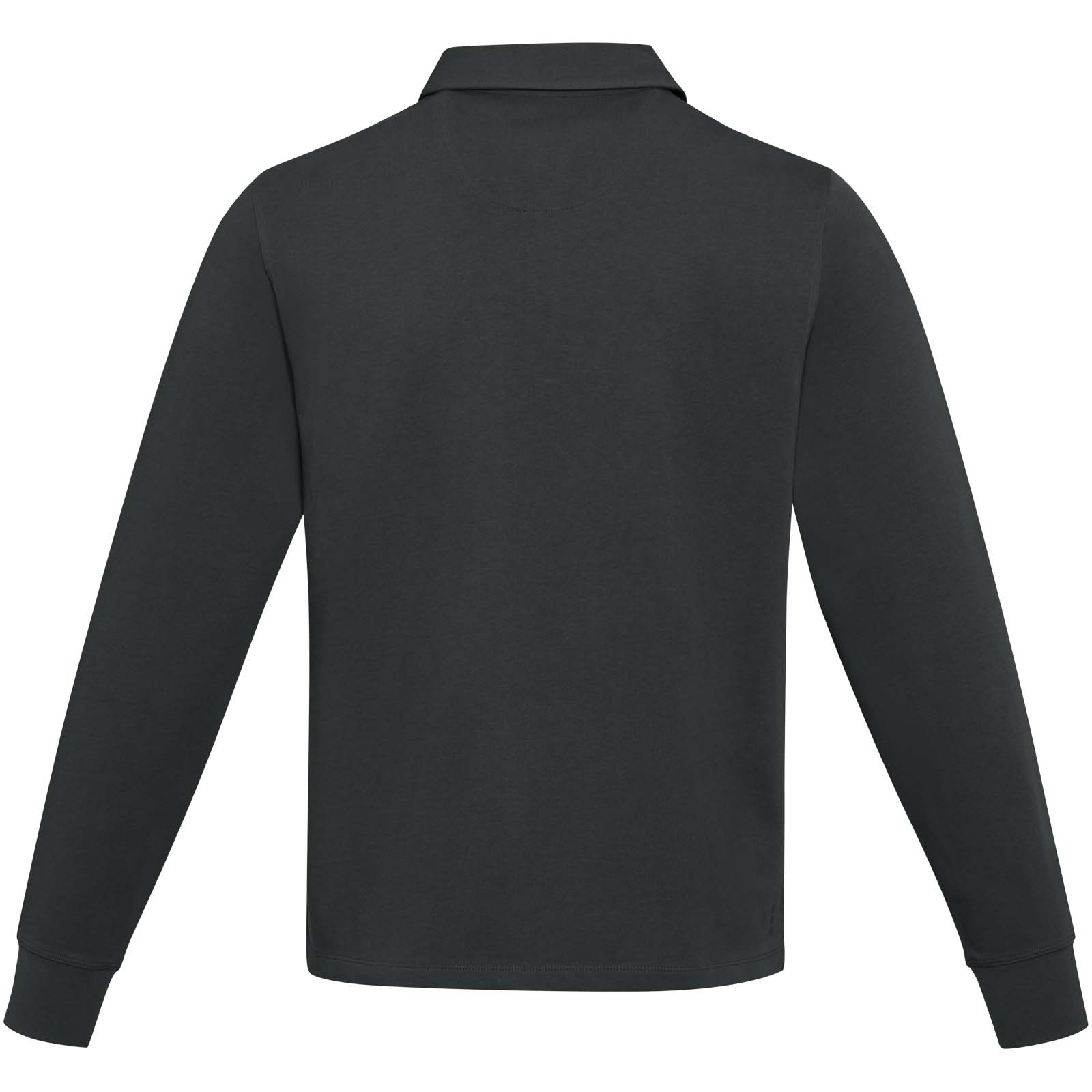 Clyde unisex organic rugby polo sweatshirt