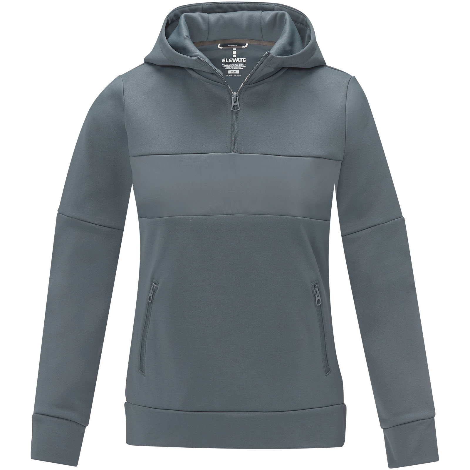 Sayan women’s half zip anorak hooded sweater
