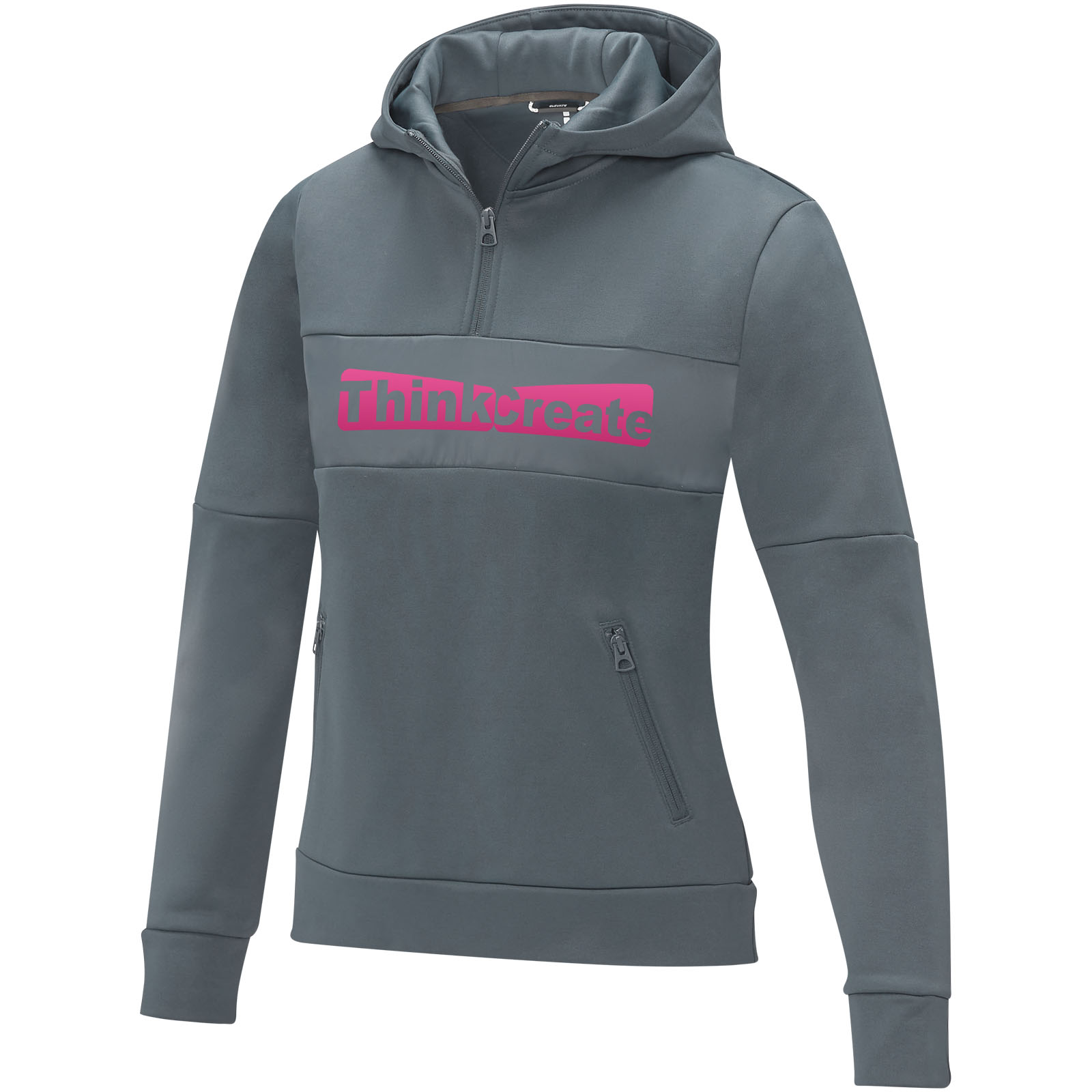 Sayan women’s half zip anorak hooded sweater