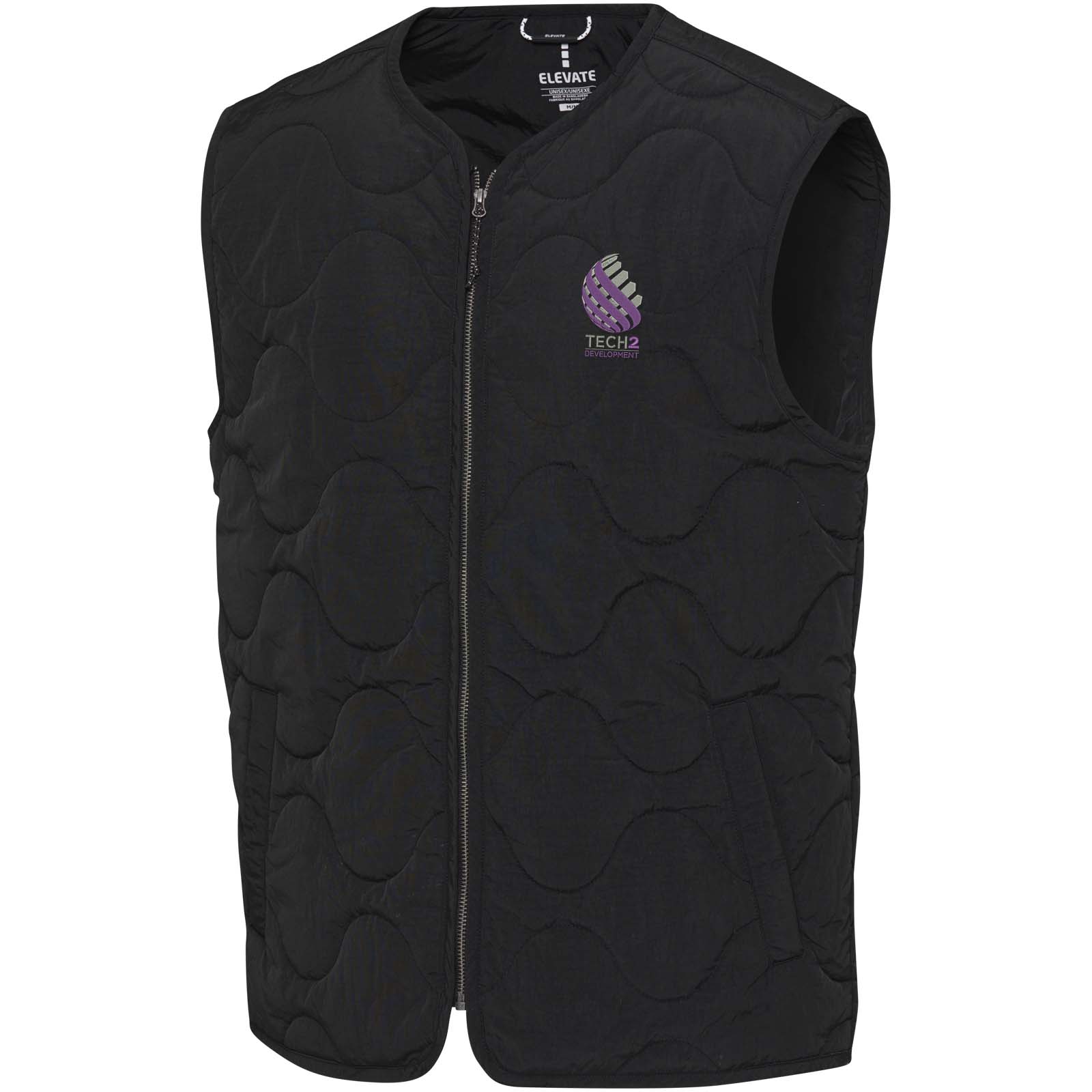 Quartz GRS recycled unisex quilted bodywarmer