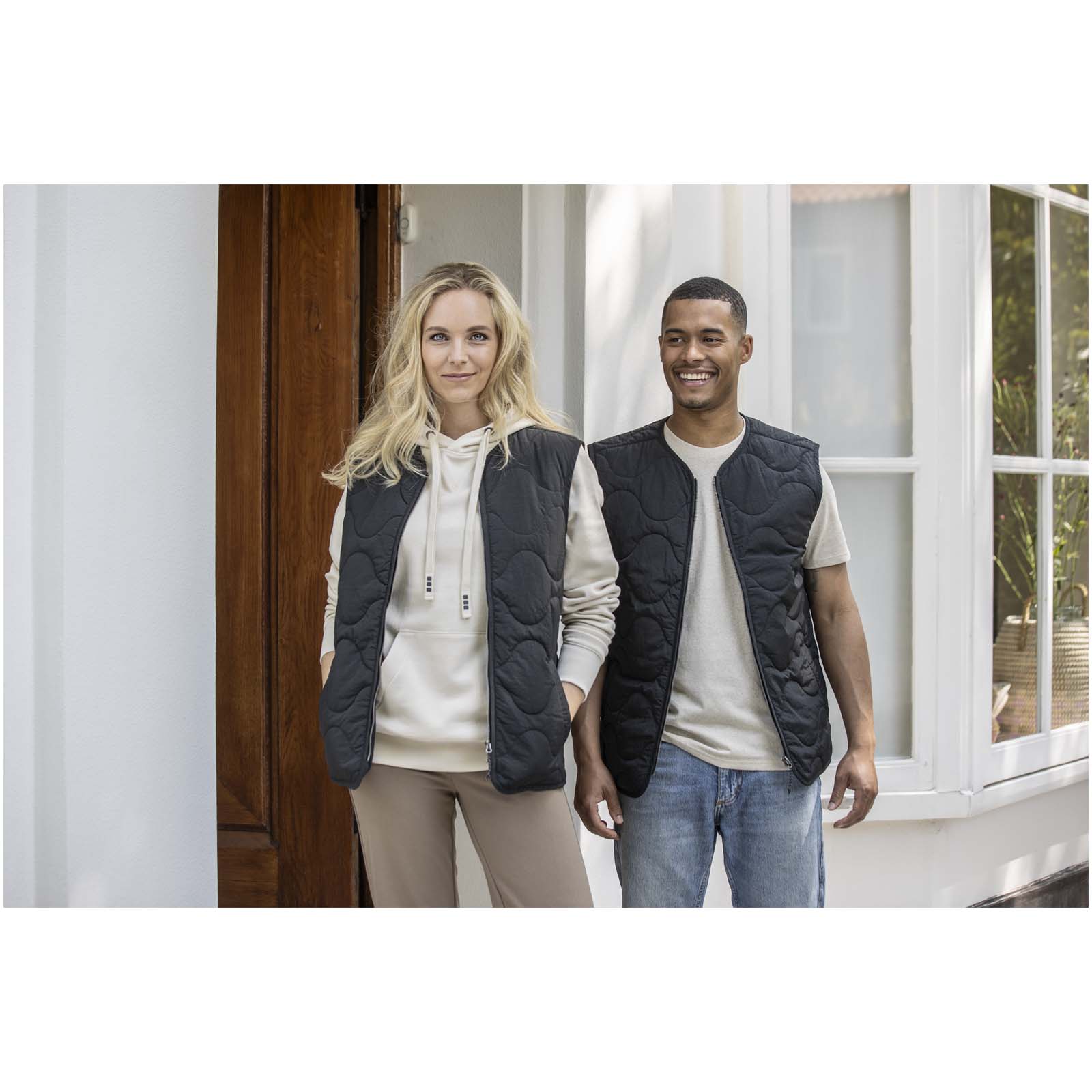 Quartz GRS recycled unisex quilted bodywarmer