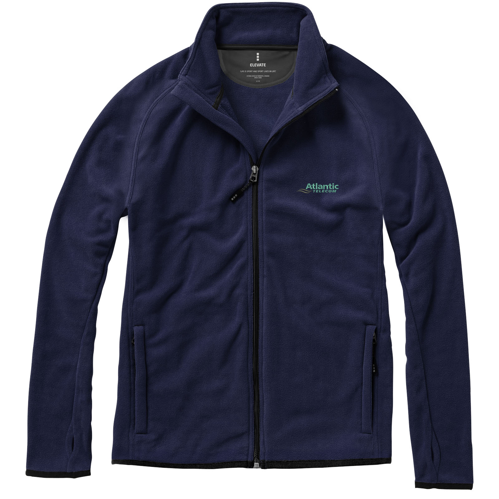 Brossard men’s full zip fleece jacket