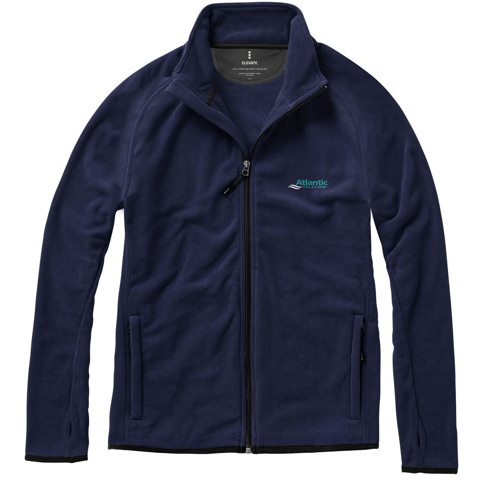 Brossard men’s full zip fleece jacket