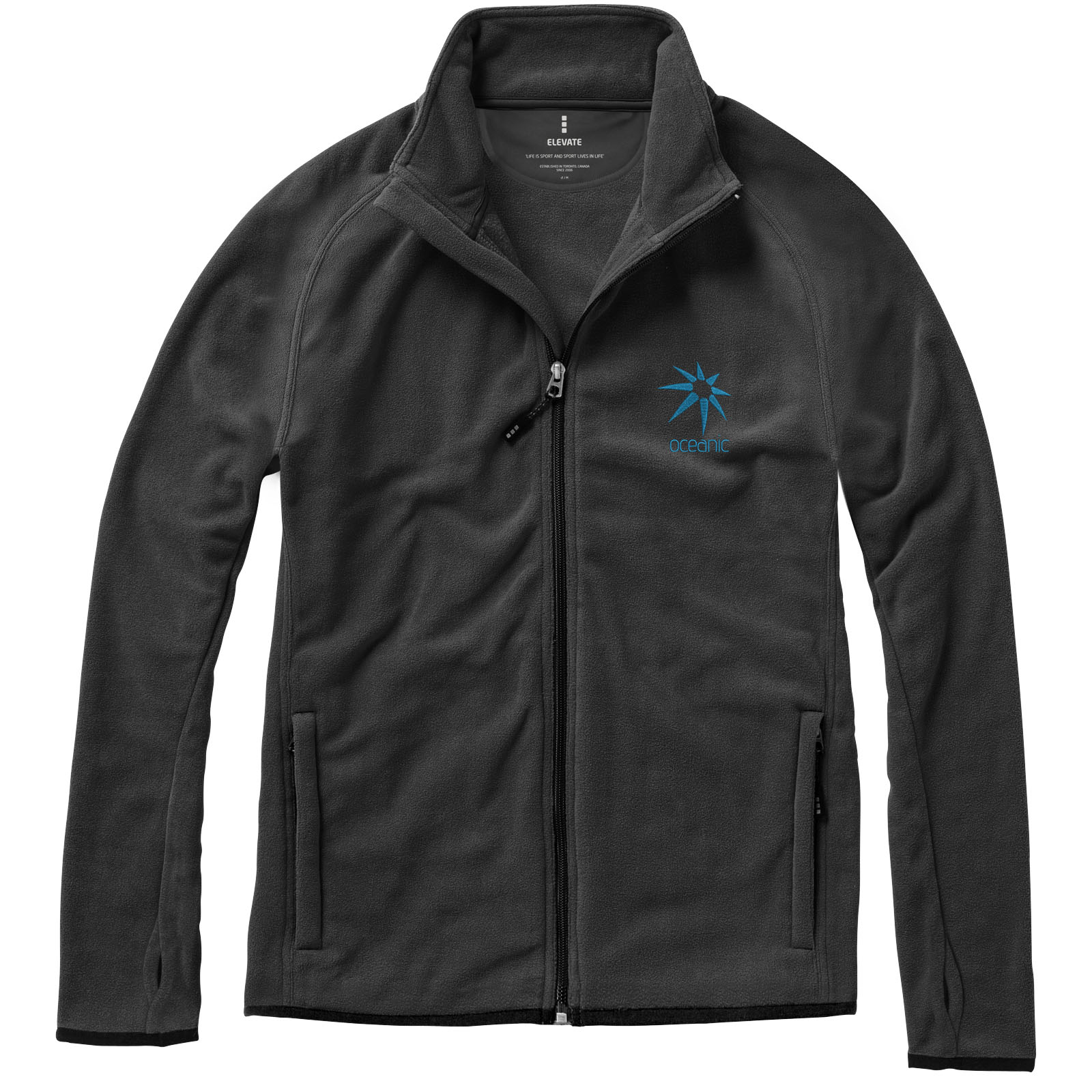 Brossard men’s full zip fleece jacket