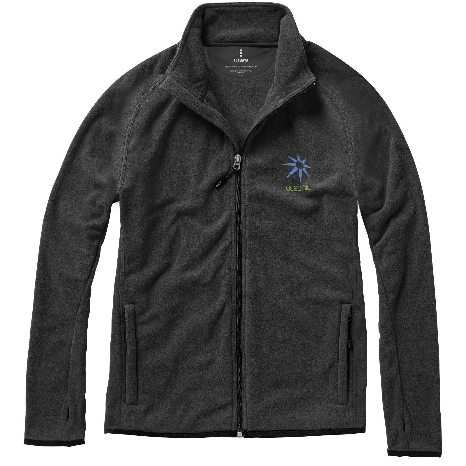 Brossard men’s full zip fleece jacket