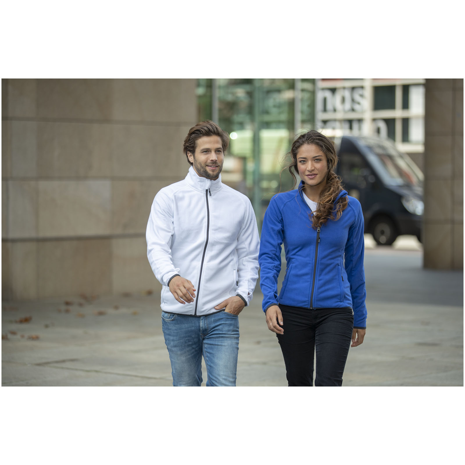 Brossard women’s full zip fleece jacket