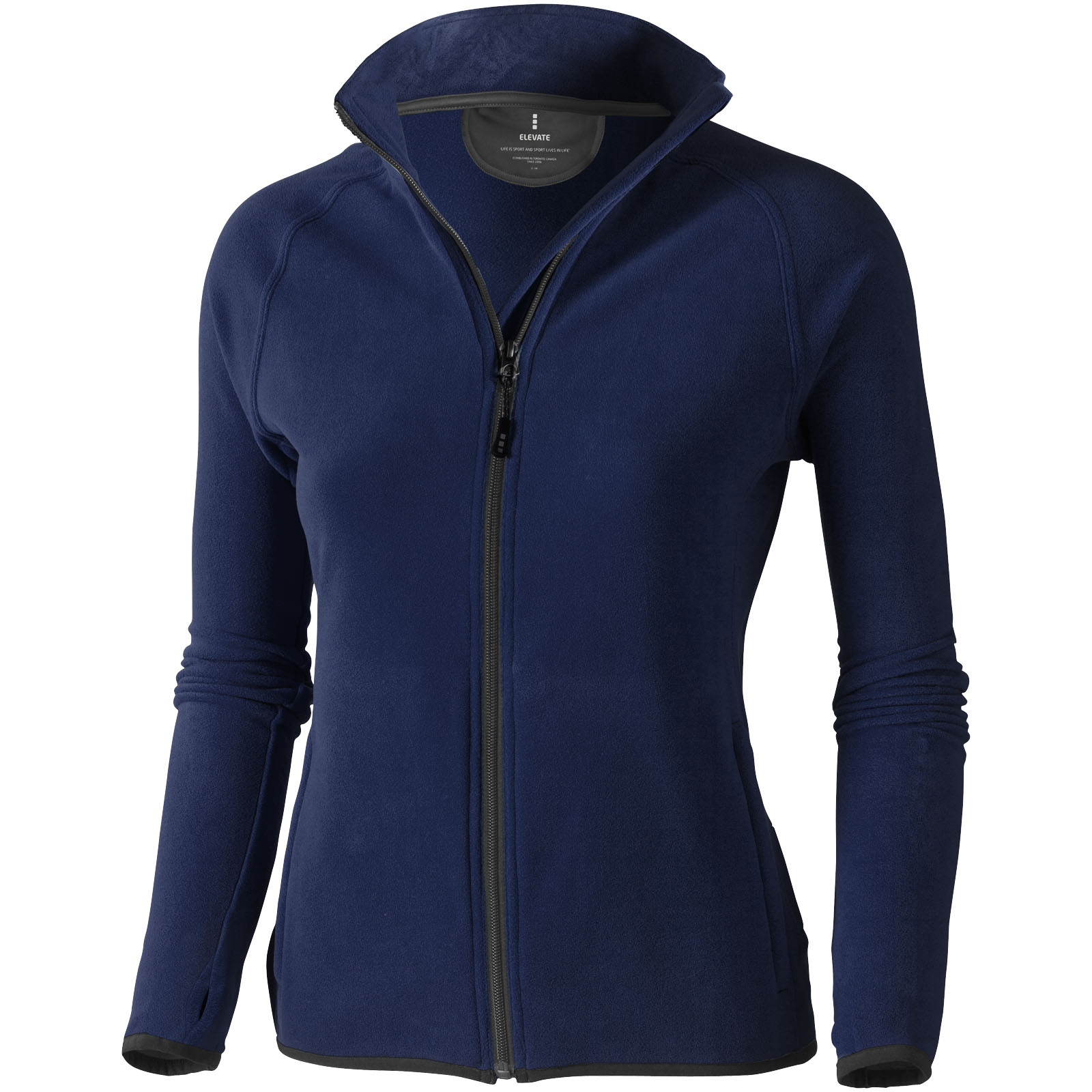 Brossard women’s full zip fleece jacket
