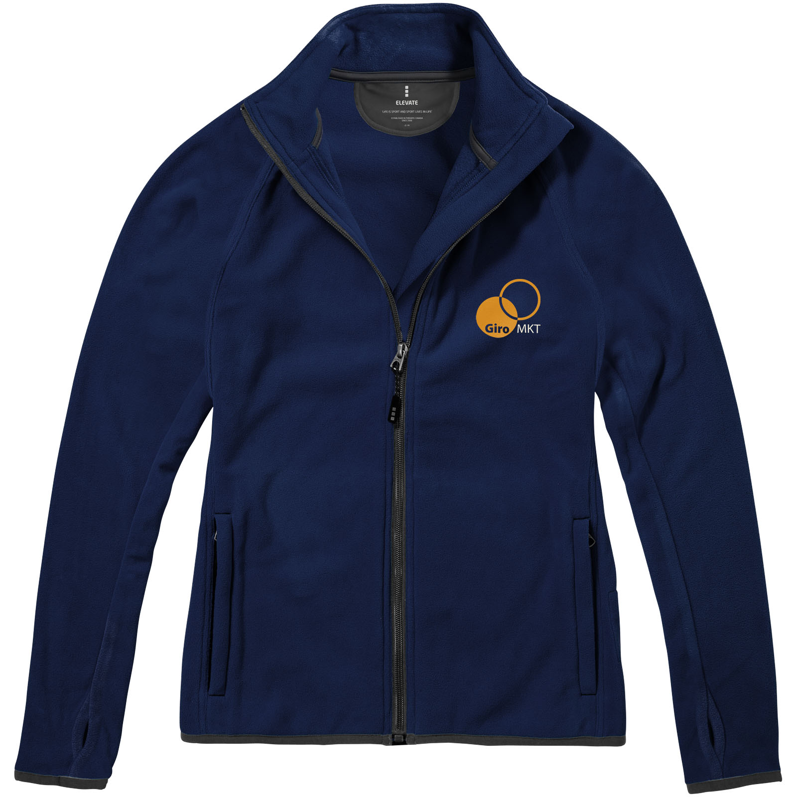 Brossard women’s full zip fleece jacket