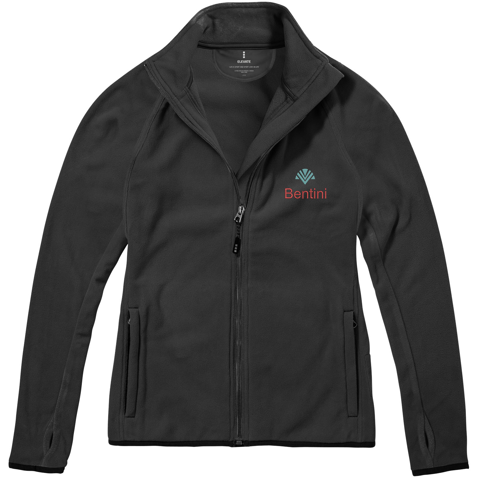 Brossard women’s full zip fleece jacket