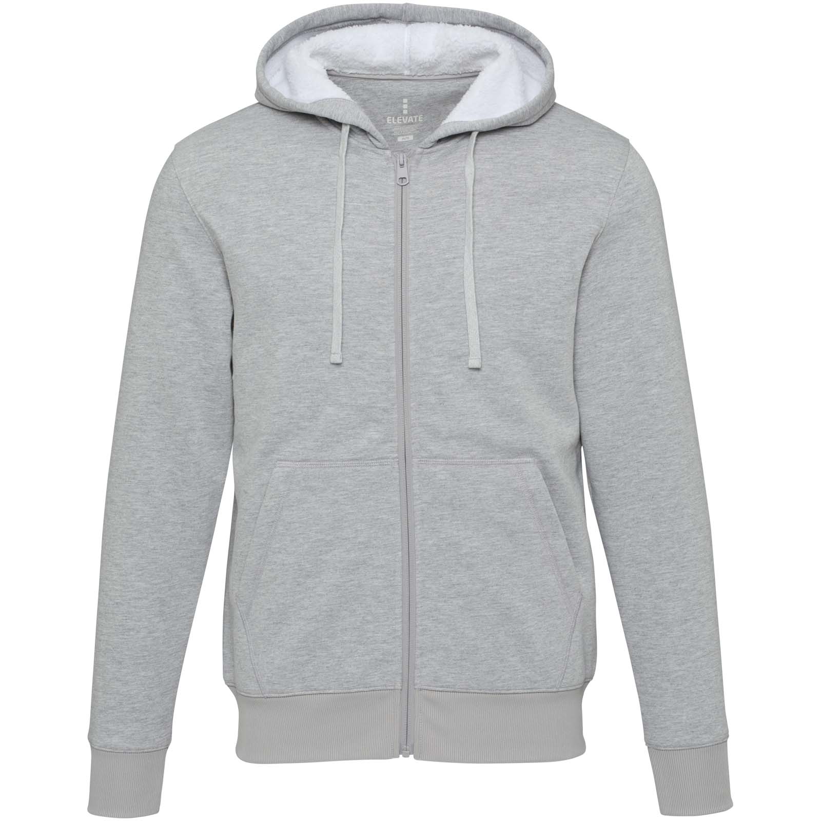 Natron 320 g/m² sherpa full-zip hoodie