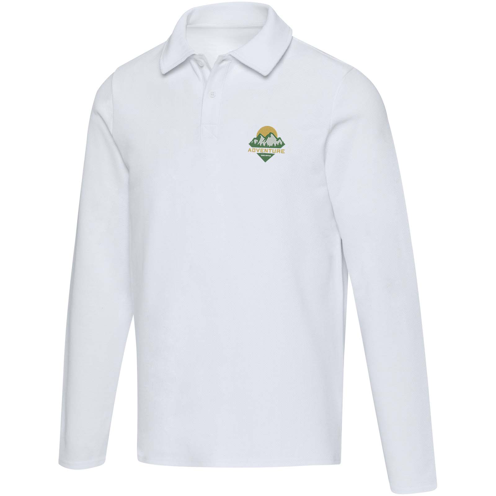 Apollo 245 g/m² long sleeve unisex polo