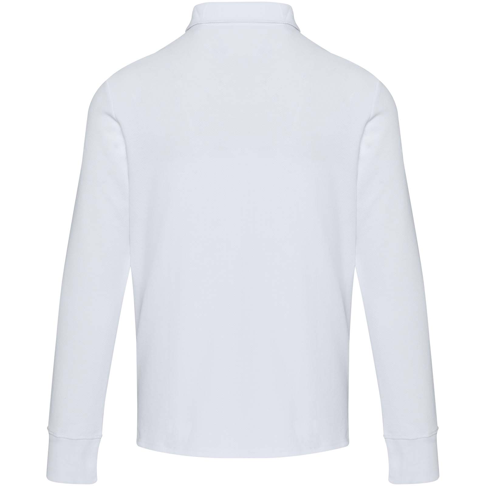 Apollo 245 g/m² long sleeve unisex half zip polo