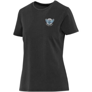 Nanaimo 160 g/m2 short sleeve washed women’s t-shirt