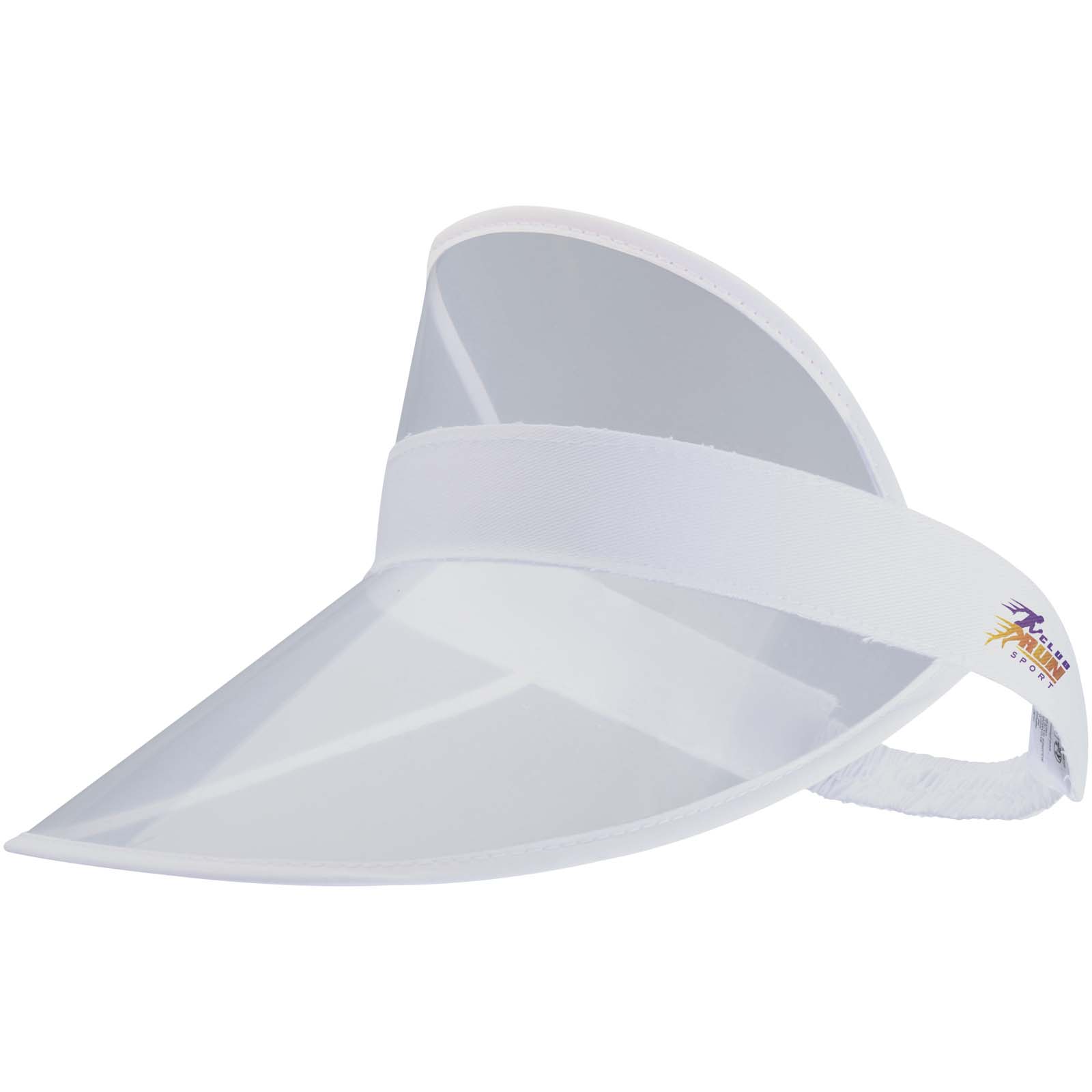 Bright cap with transparent visor