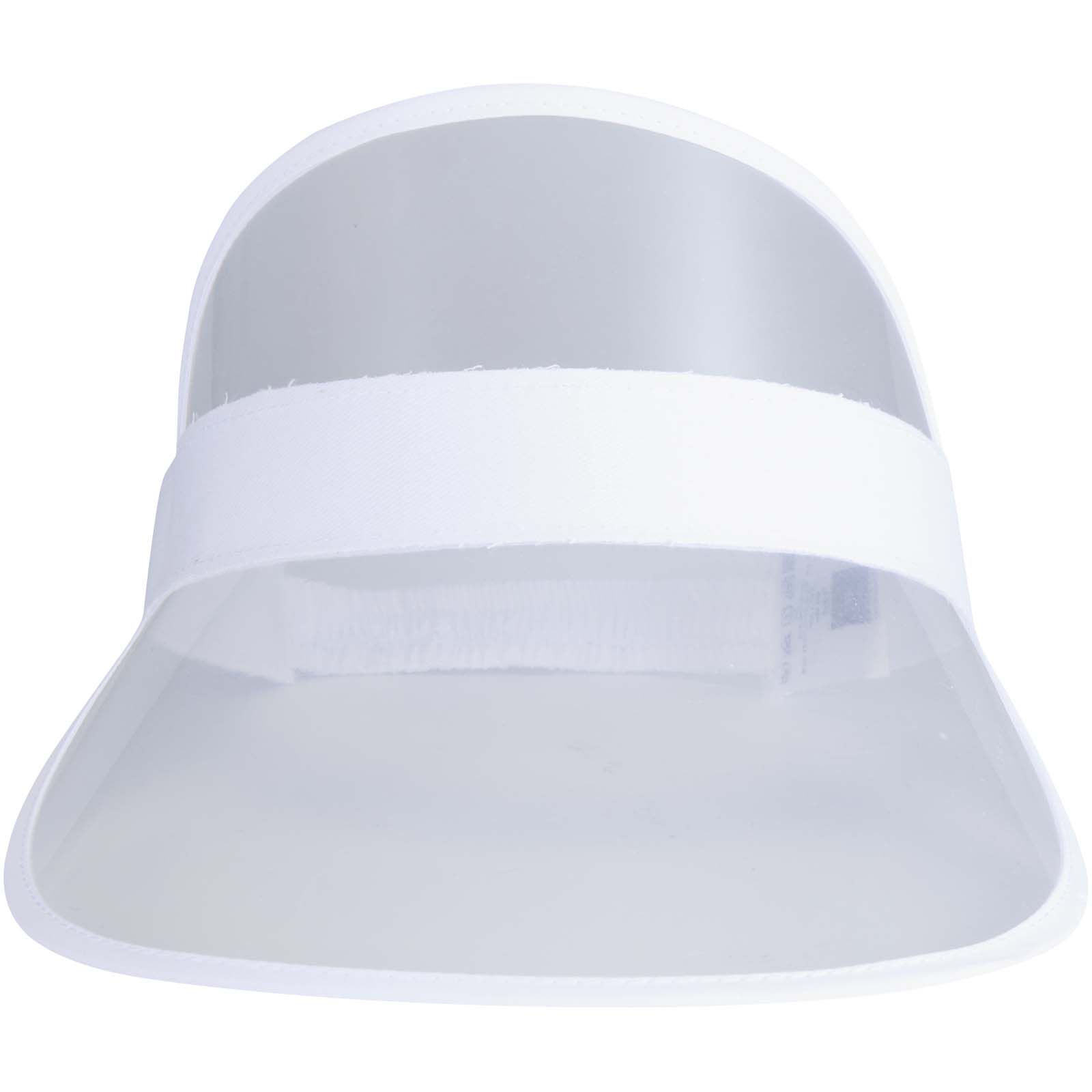 Bright cap with transparent visor