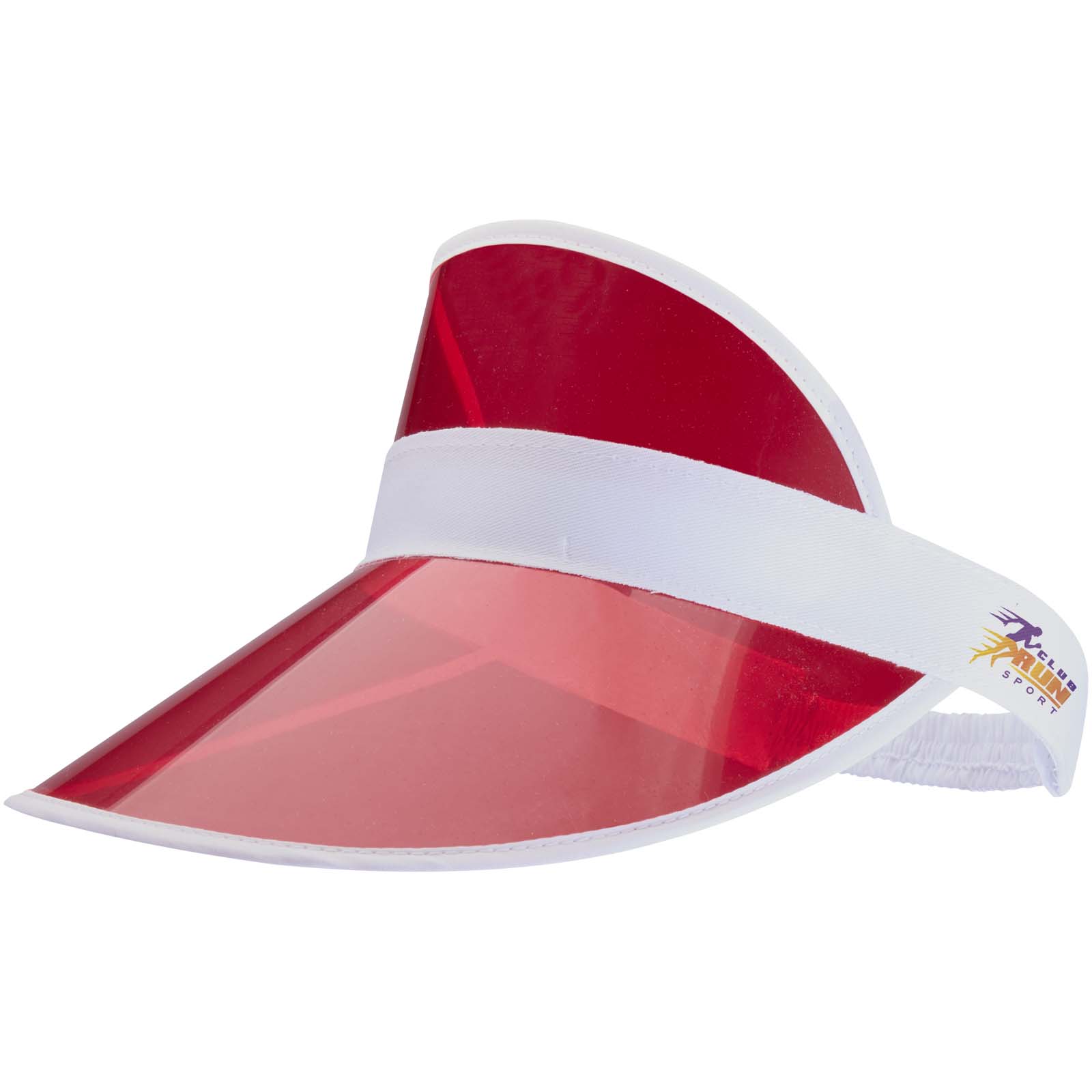 Bright cap with transparent visor