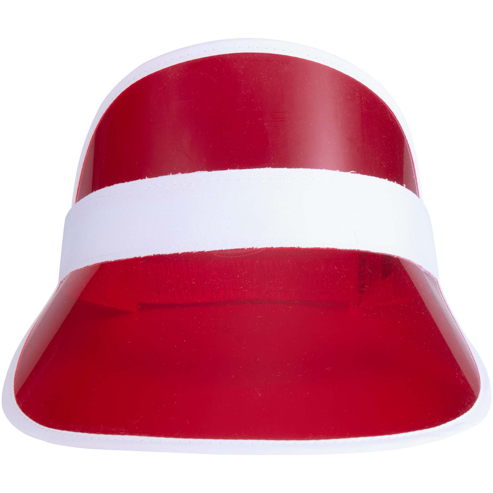 Bright cap with transparent visor
