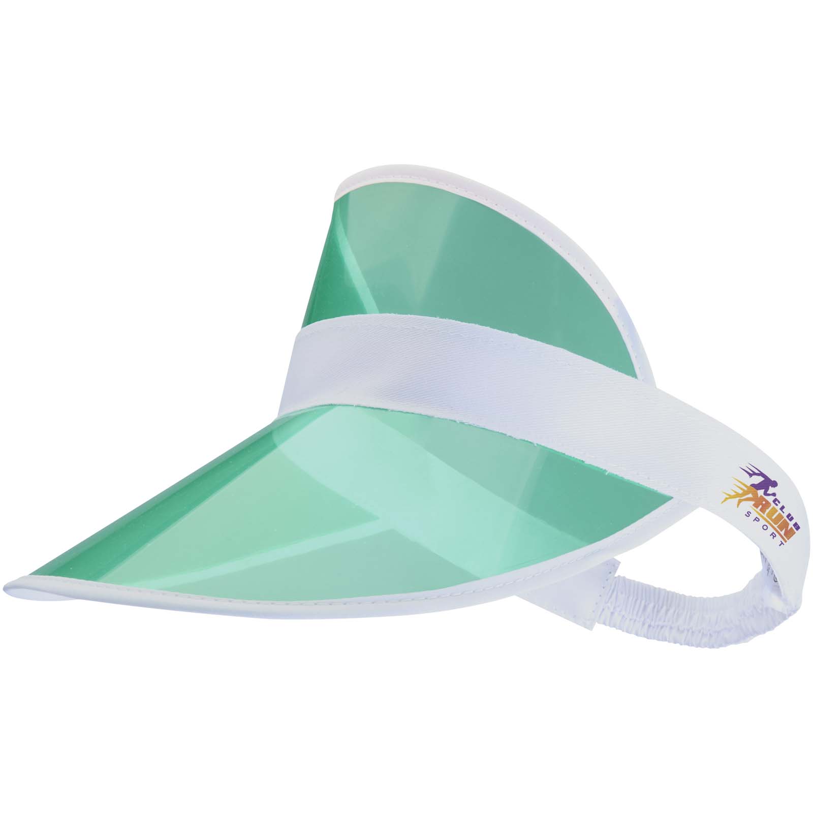Bright cap with transparent visor