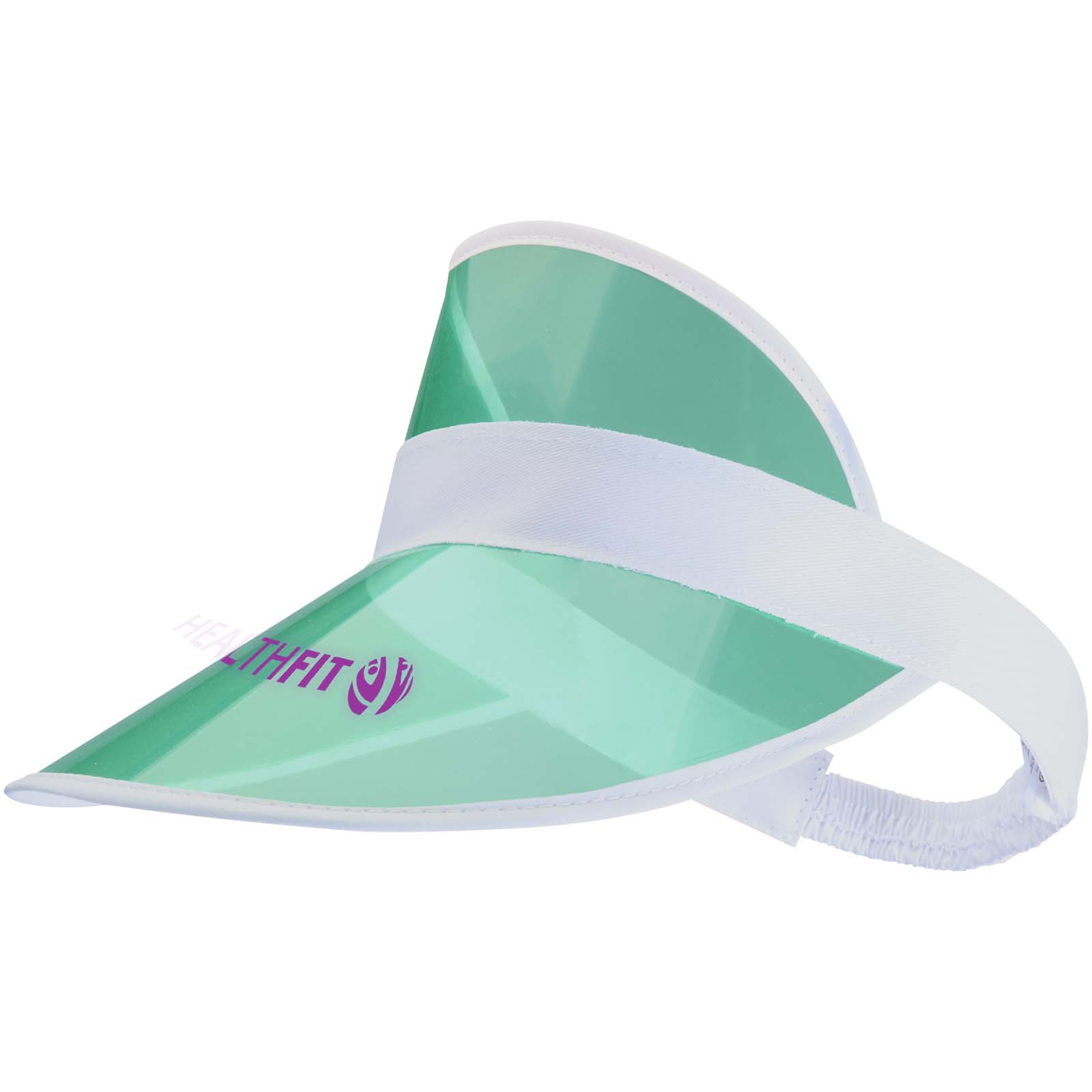 Bright cap with transparent visor