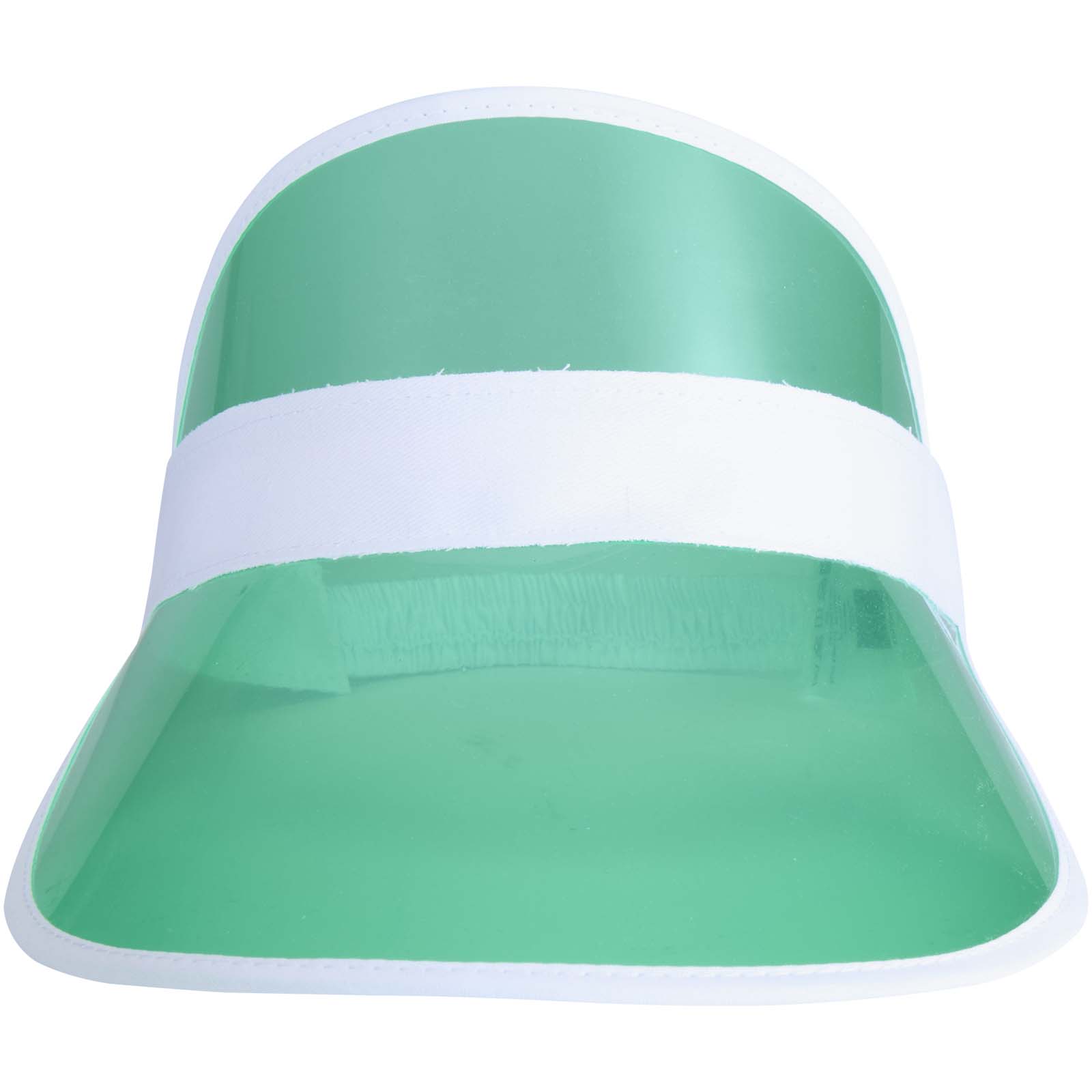 Bright cap with transparent visor