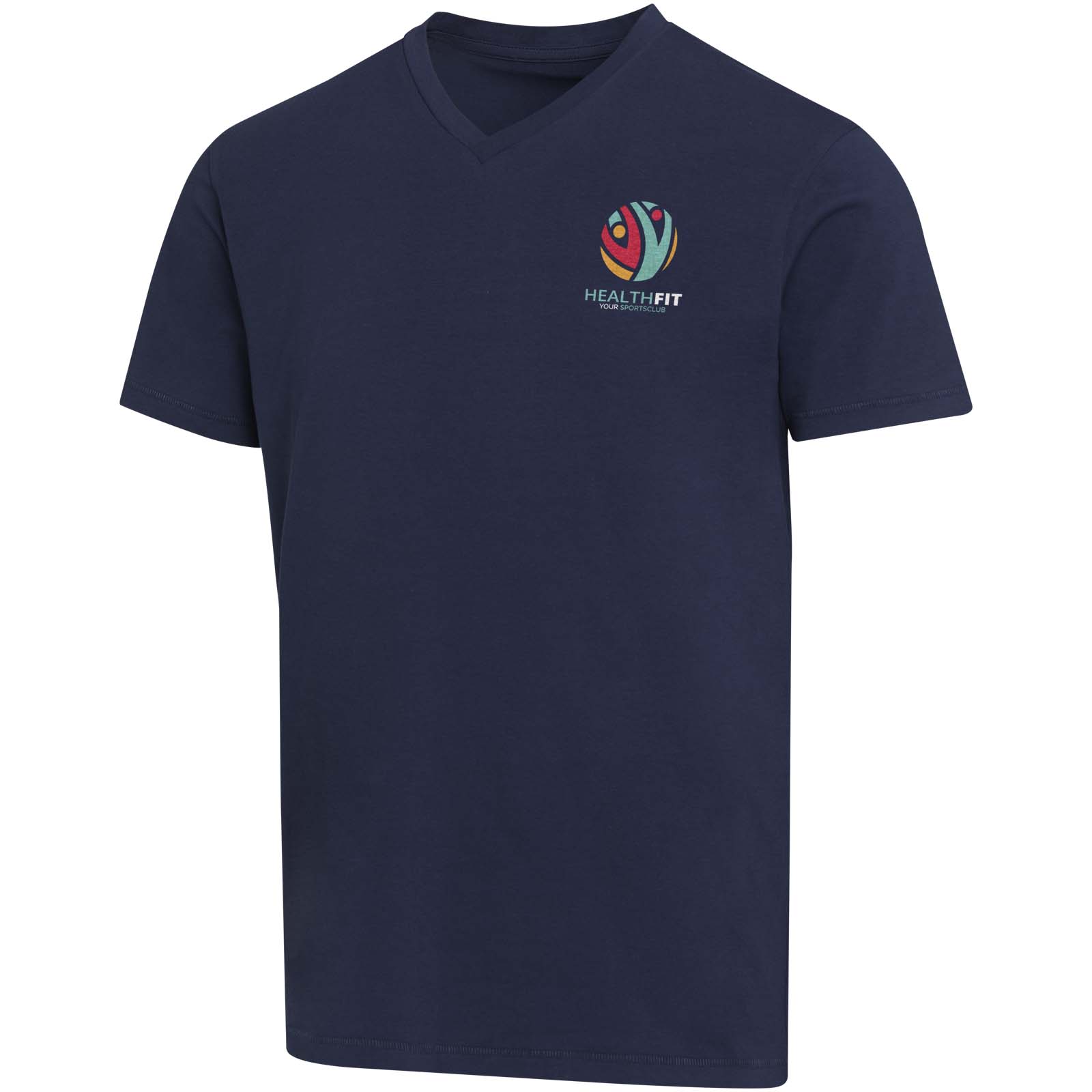 Balfour 200 g/m² short sleeve v-neck unisex OCS organic t-shirt