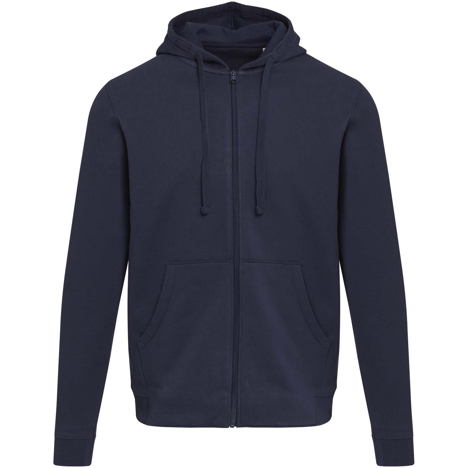 Jasper 280 g/m² OCS organic recycled unisex full zip hoodie