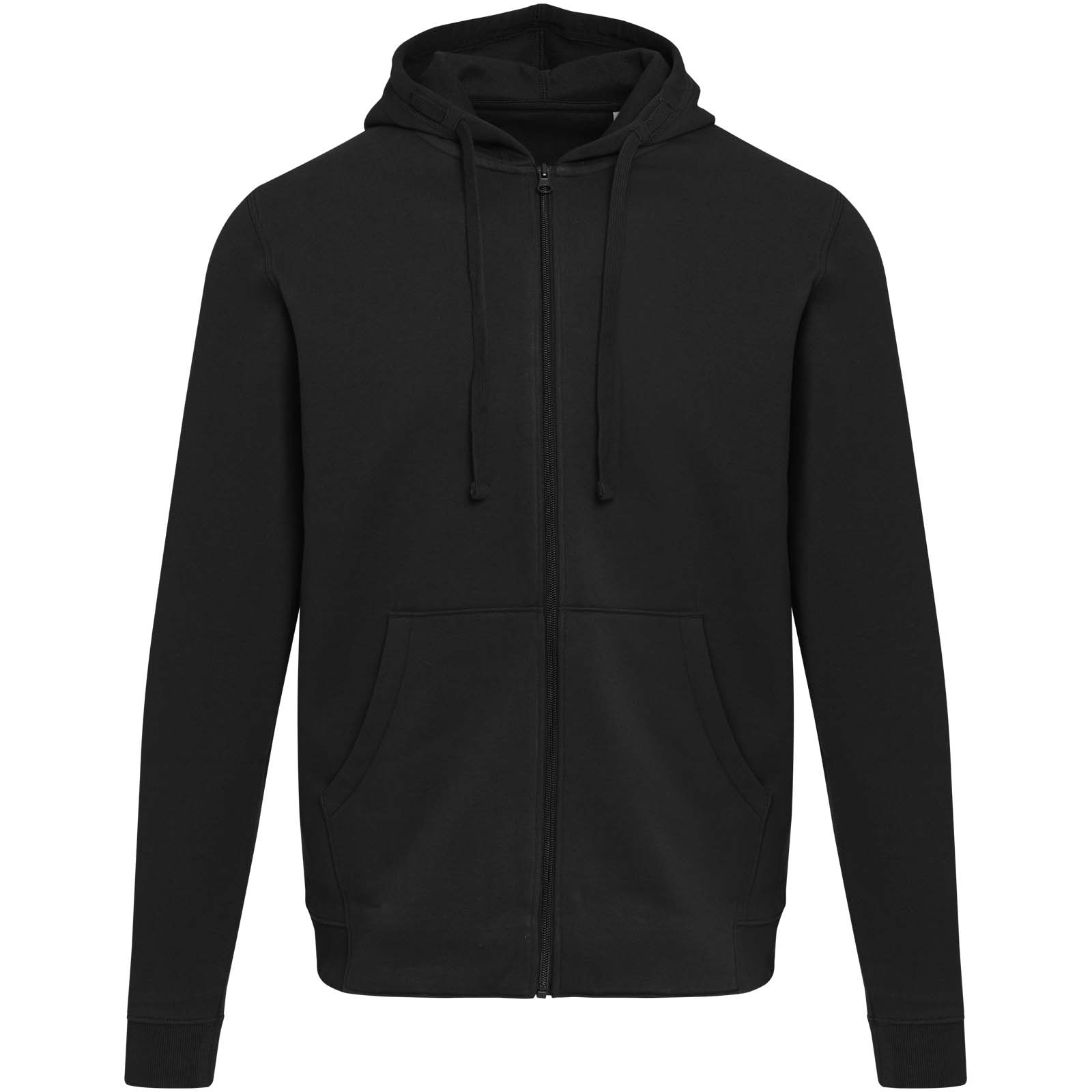 Jasper 280 g/m² OCS organic recycled unisex full zip hoodie