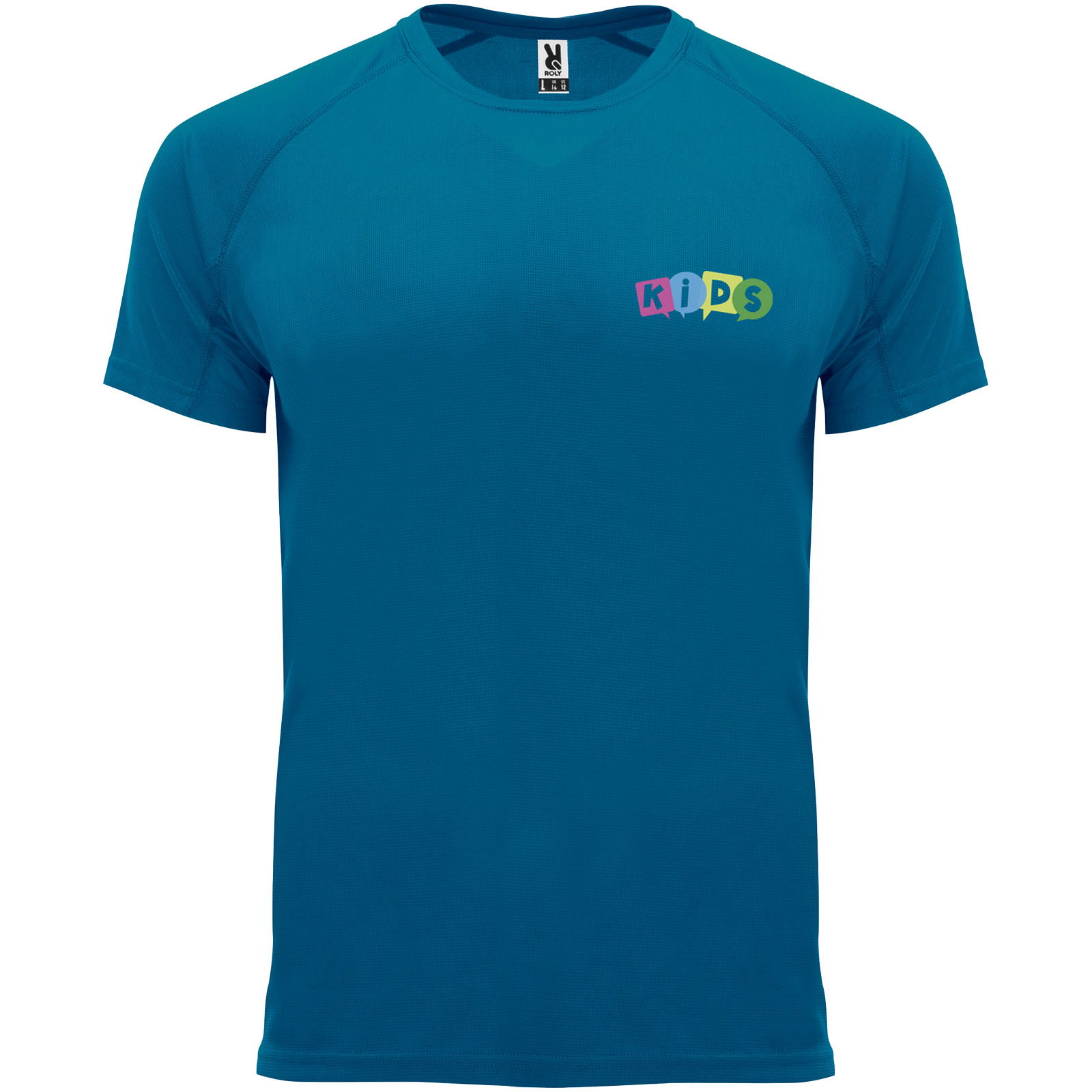 Bahrain 135 g/m2 short sleeve kids sports t-shirt