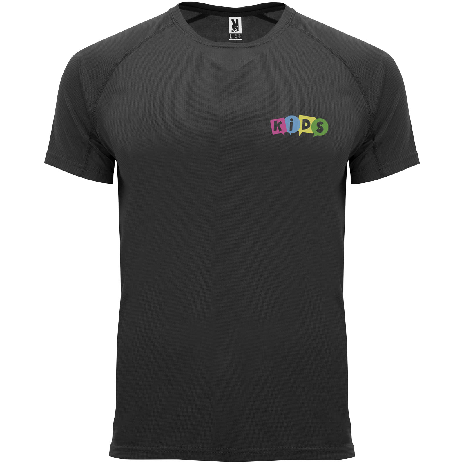 Bahrain 135 g/m2 short sleeve kids sports t-shirt