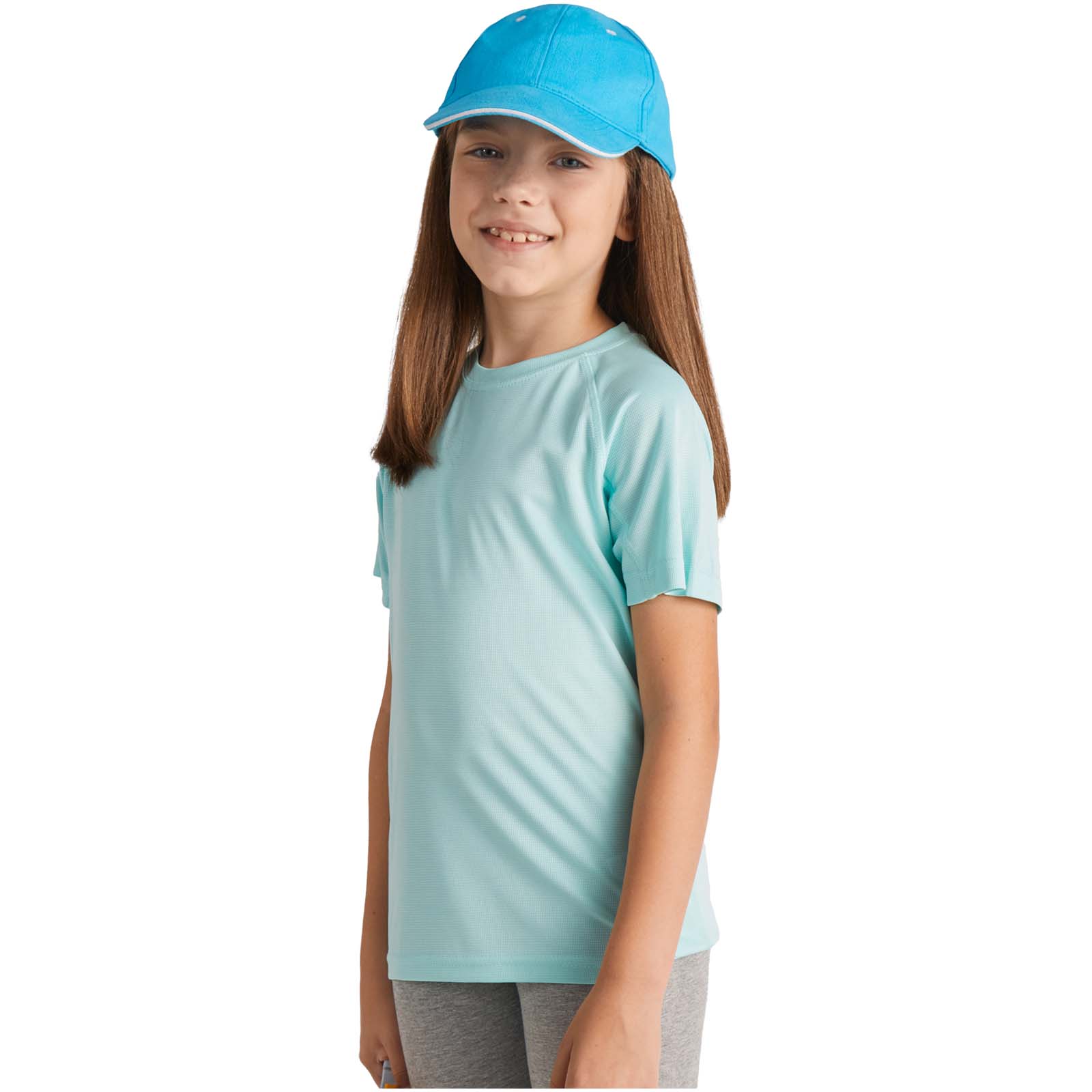 Bahrain 135 g/m2 short sleeve kids sports t-shirt