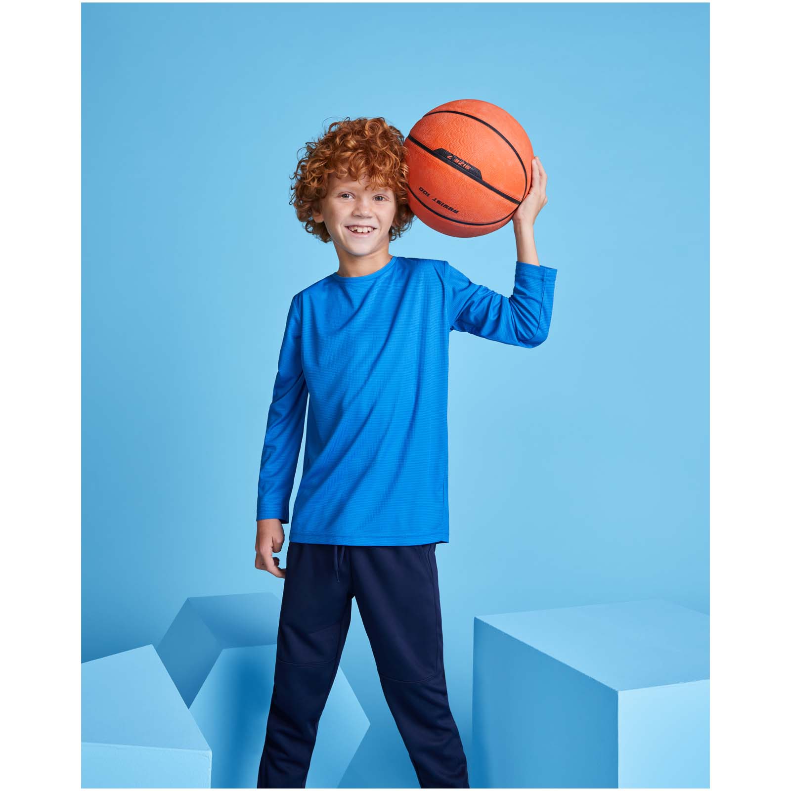Estoril 125 g/m² long sleeve kids t-shirt