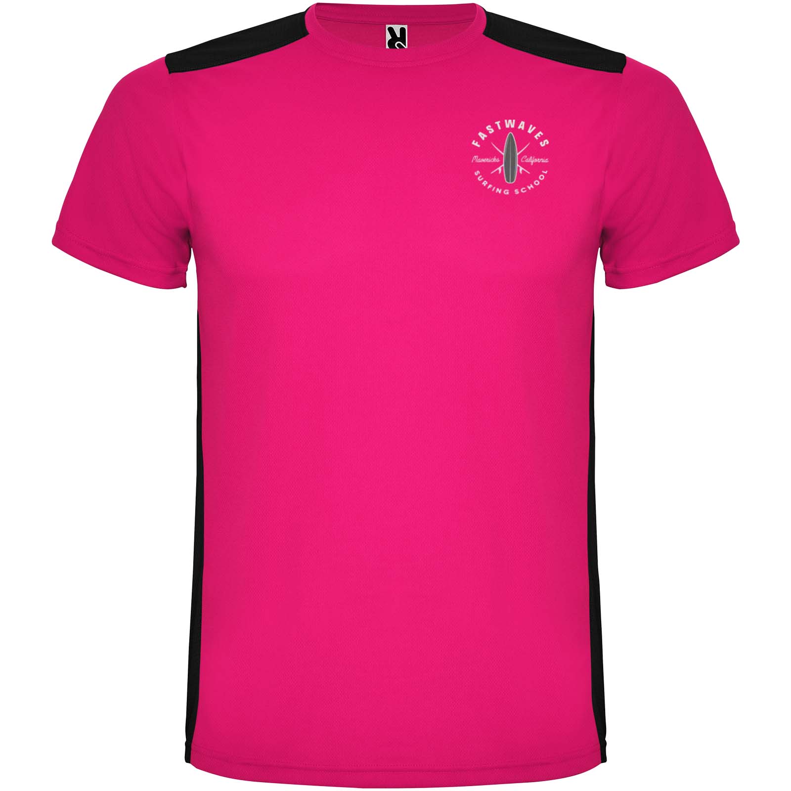 Detroit 130 g/m² short sleeve kids sports t-shirt