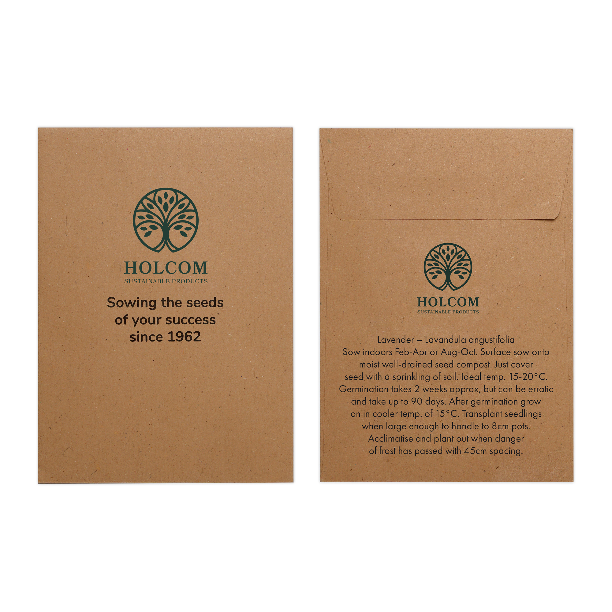 Natural Kraft Paper Seed Envelope