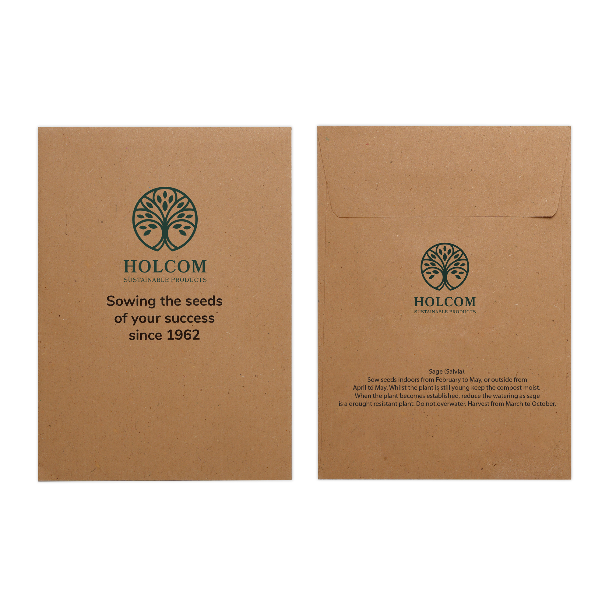 Natural Kraft Paper Seed Envelope