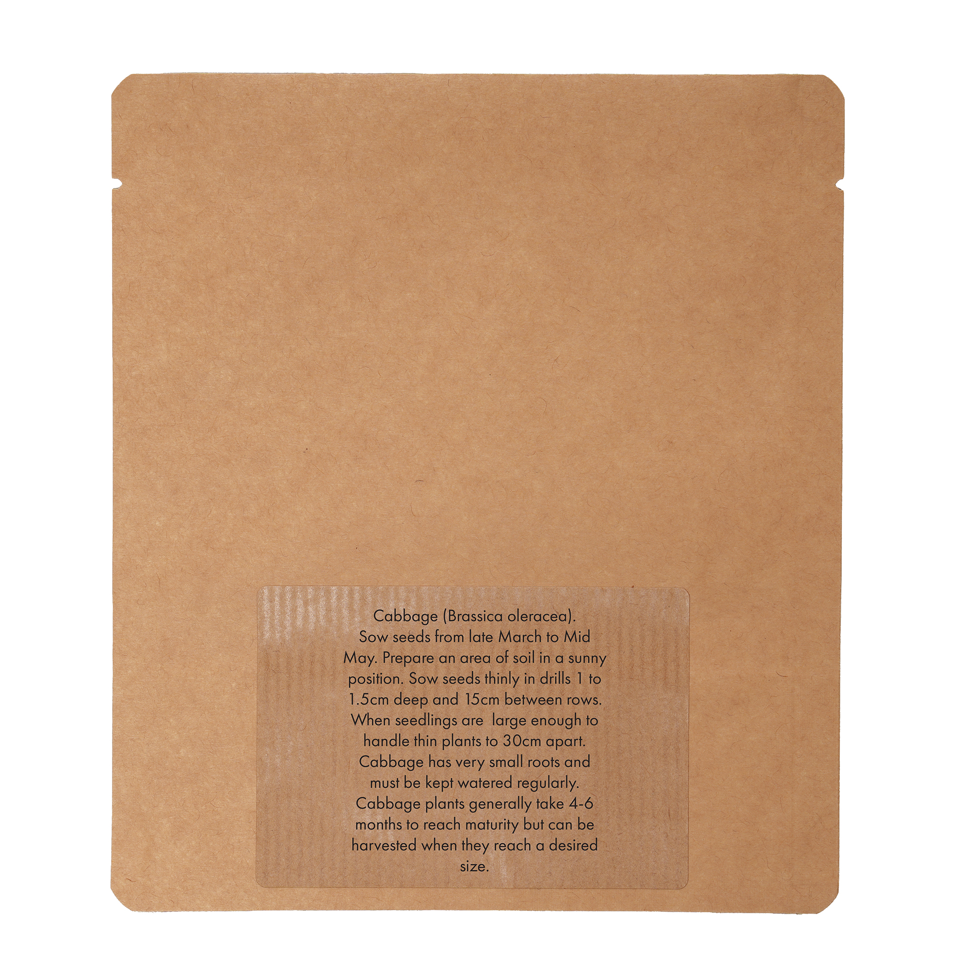 Natural Heat Sealed Pouch Planter