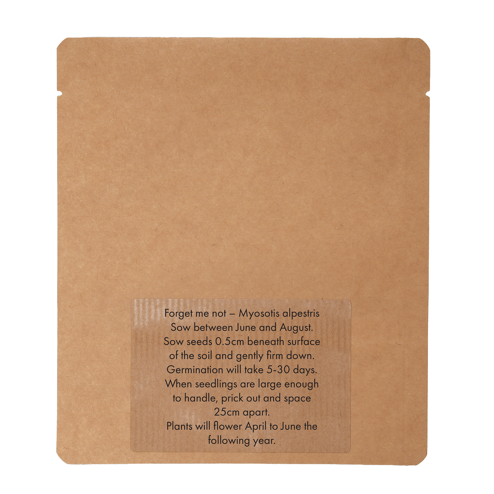 Natural Heat Sealed Pouch Planter