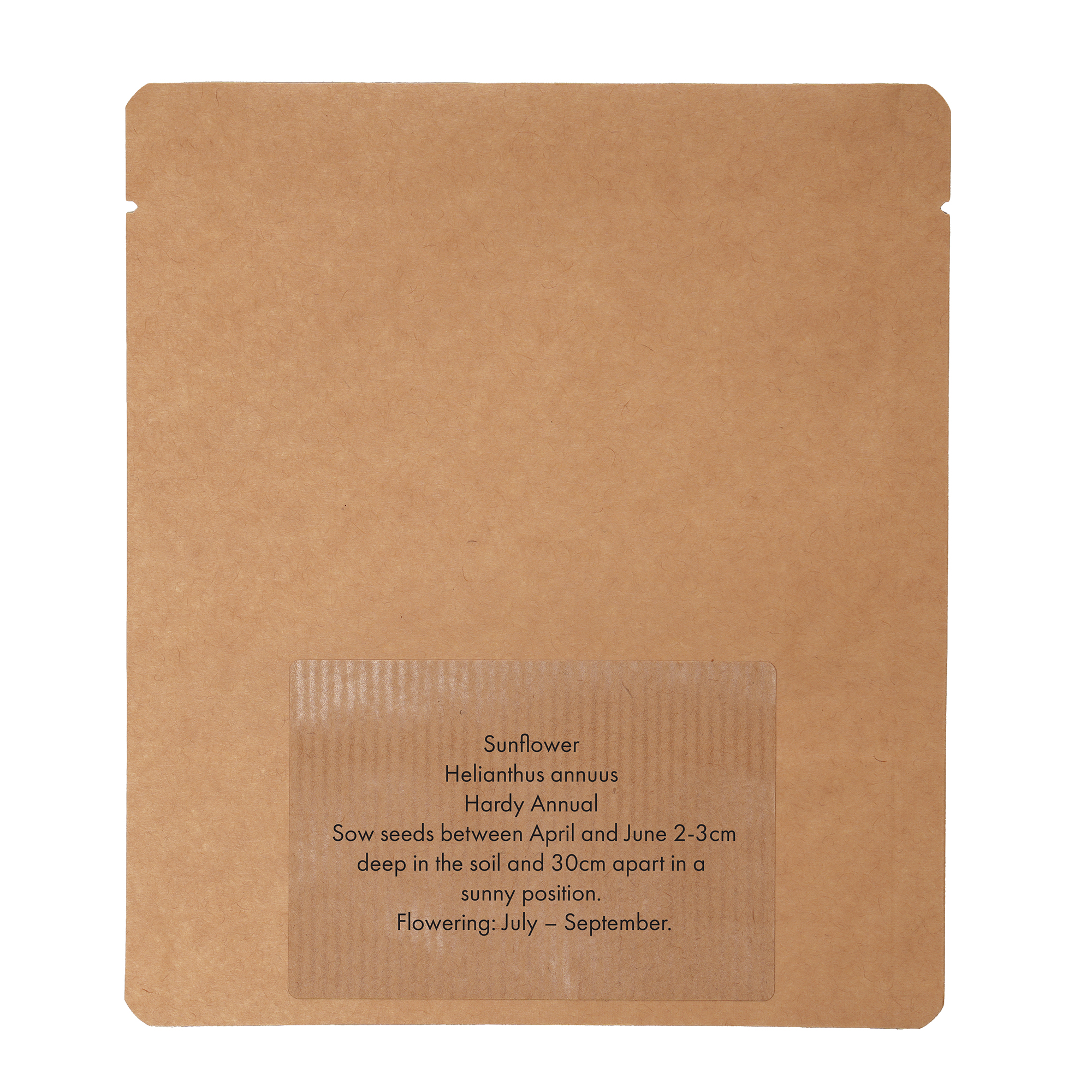 Natural Heat Sealed Pouch Planter