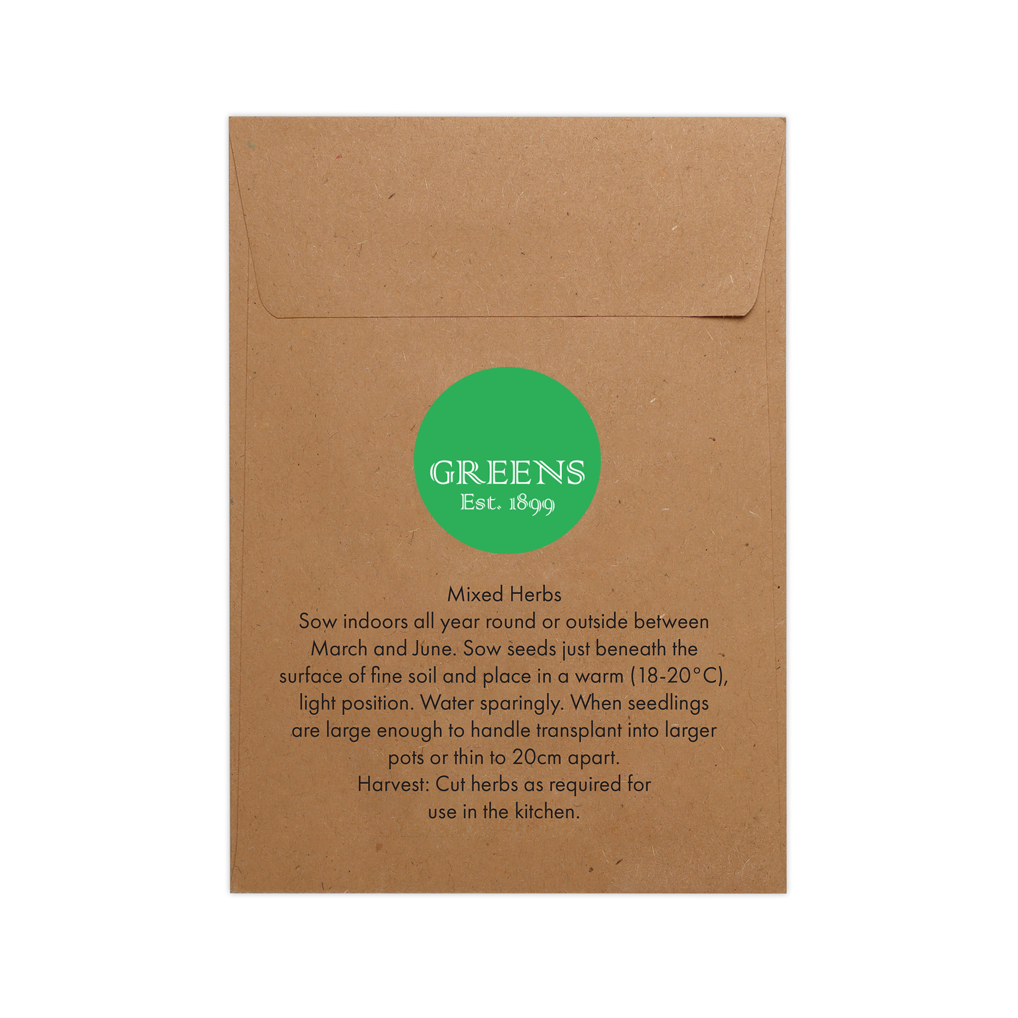 Natural Envelope Mini Pot Kit