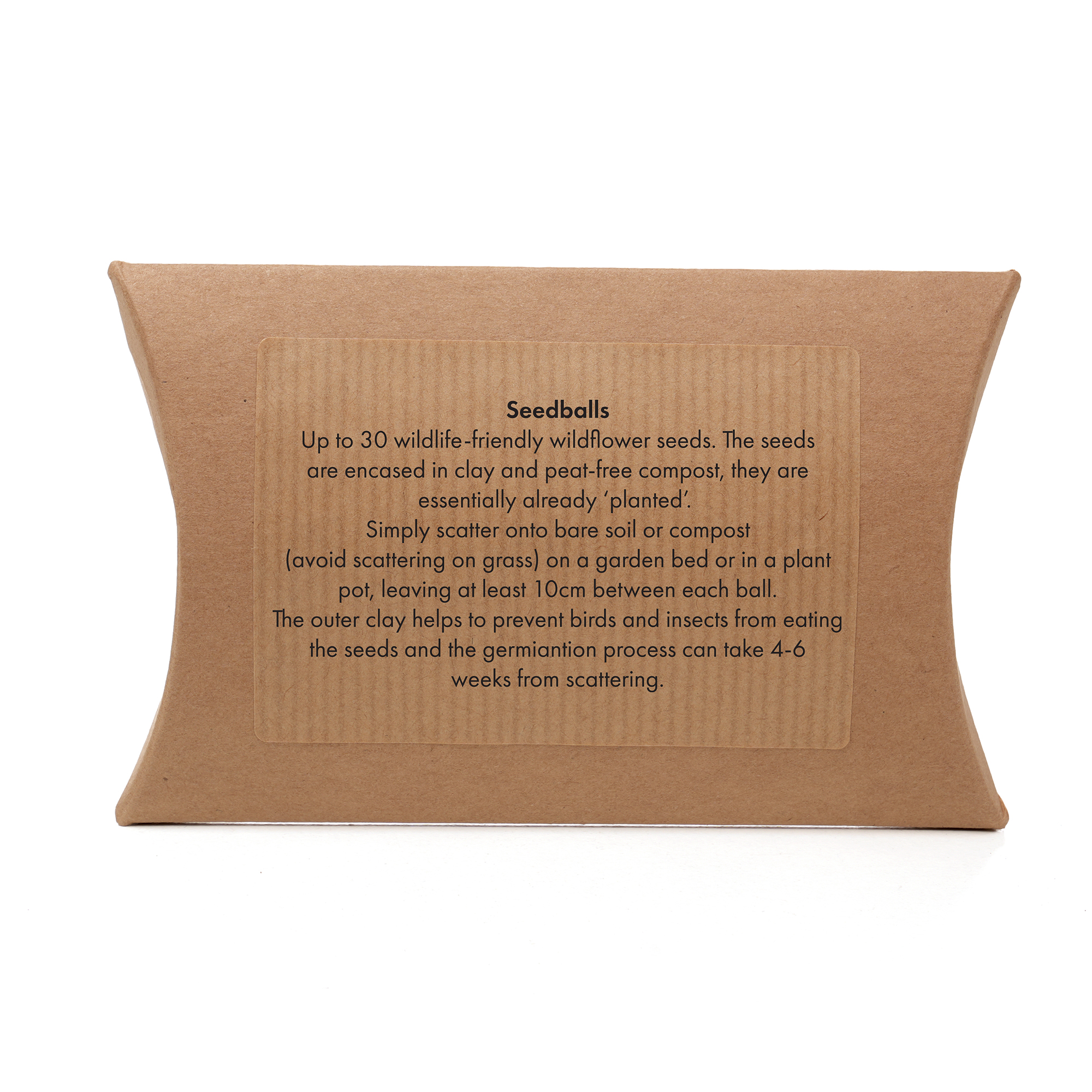 Natural Seed Ball Pillow Pack