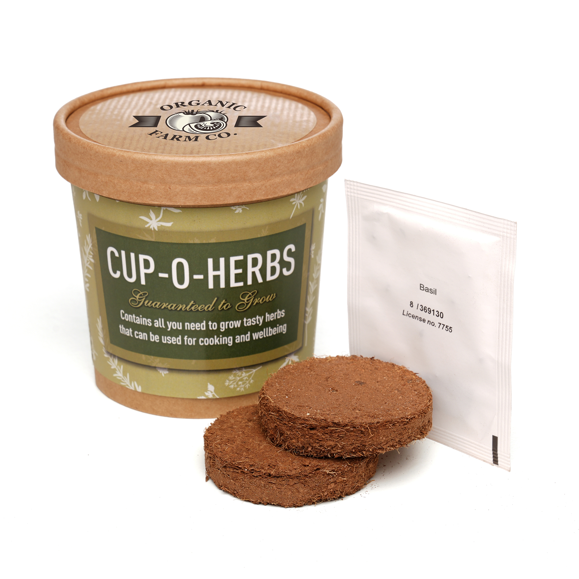 Natural Cup-O-Herbs Grow Kit