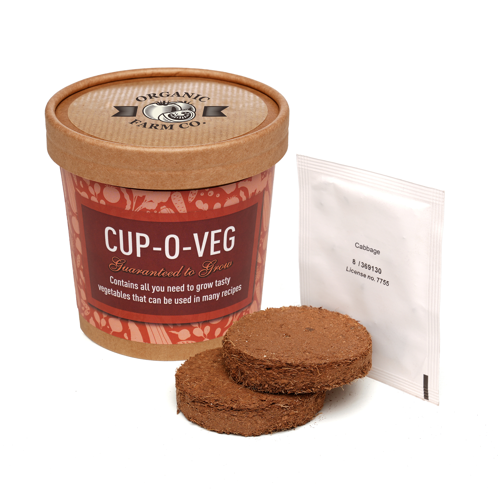 Natural Cup-O-Veg Grow Kit