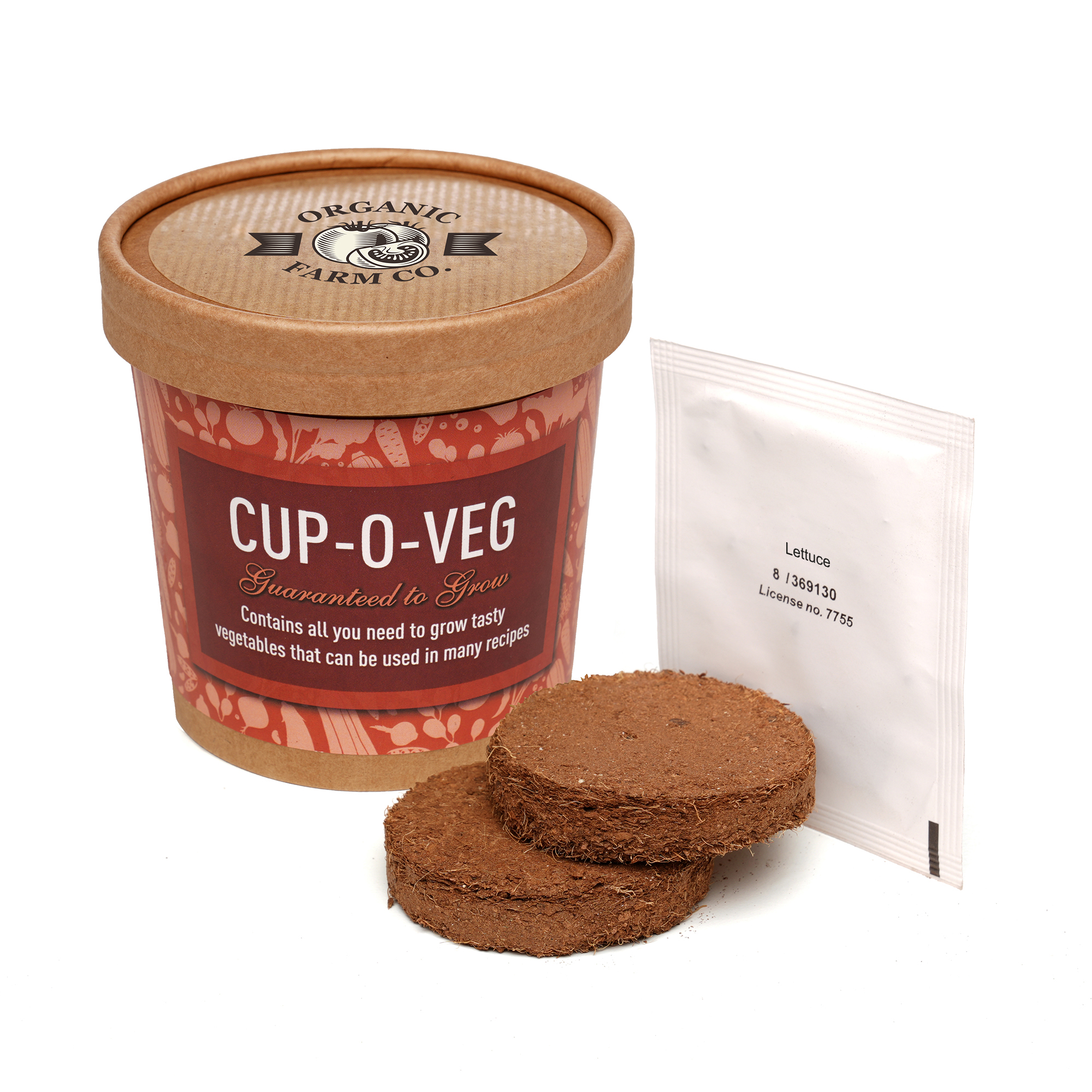 Natural Cup-O-Veg Grow Kit