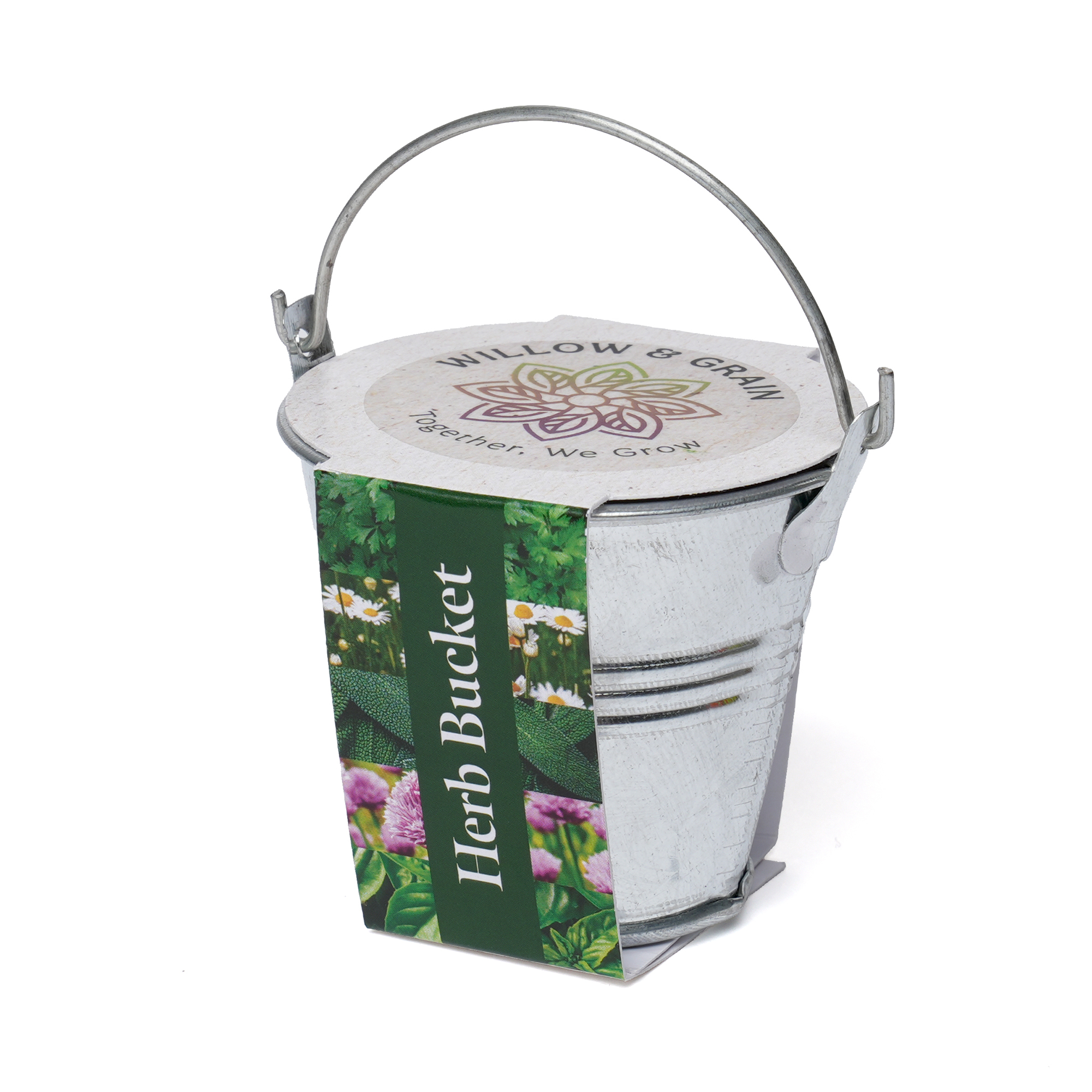 Silver Mini Bucket Grow Kit