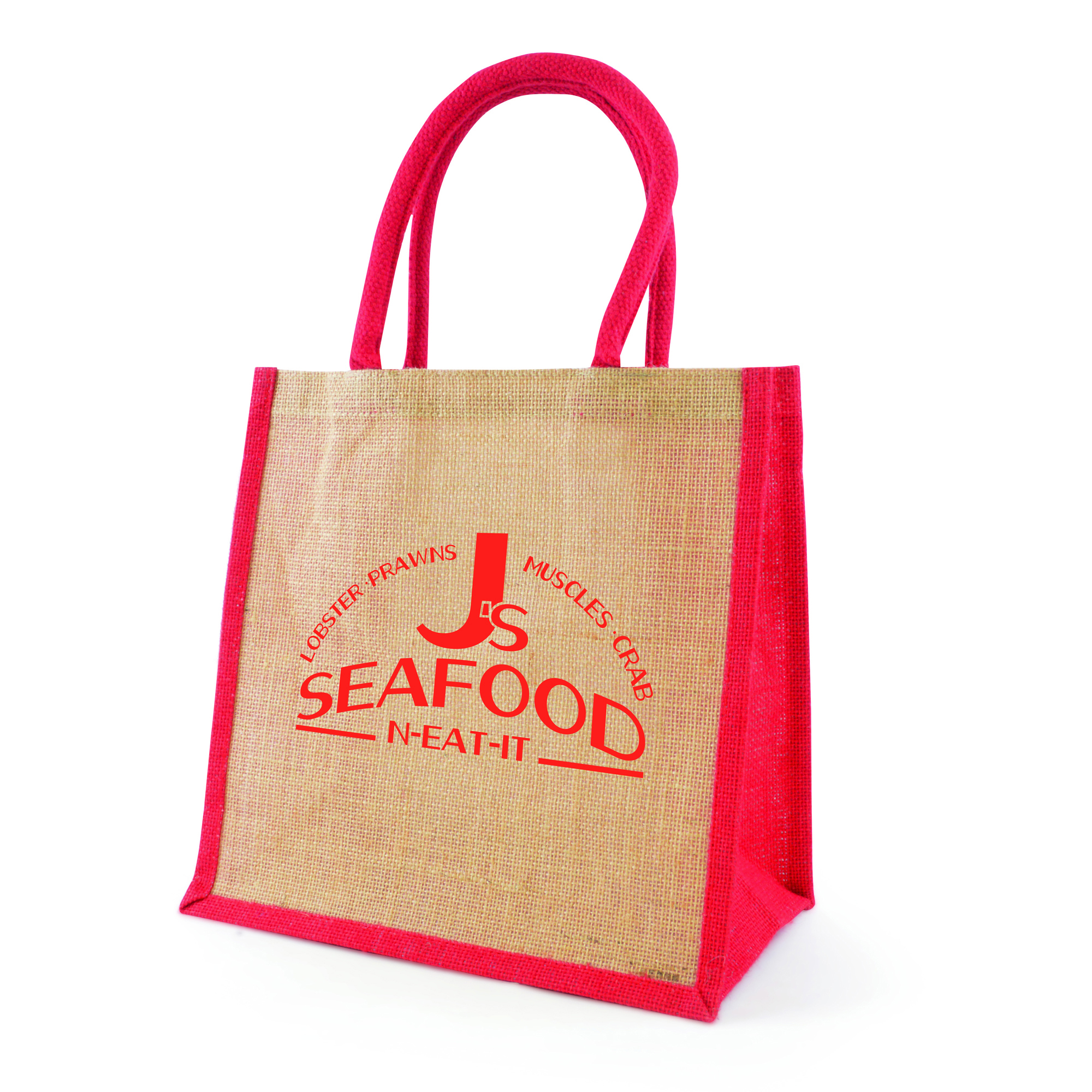 Medium Coloured Trim Halton Shopper