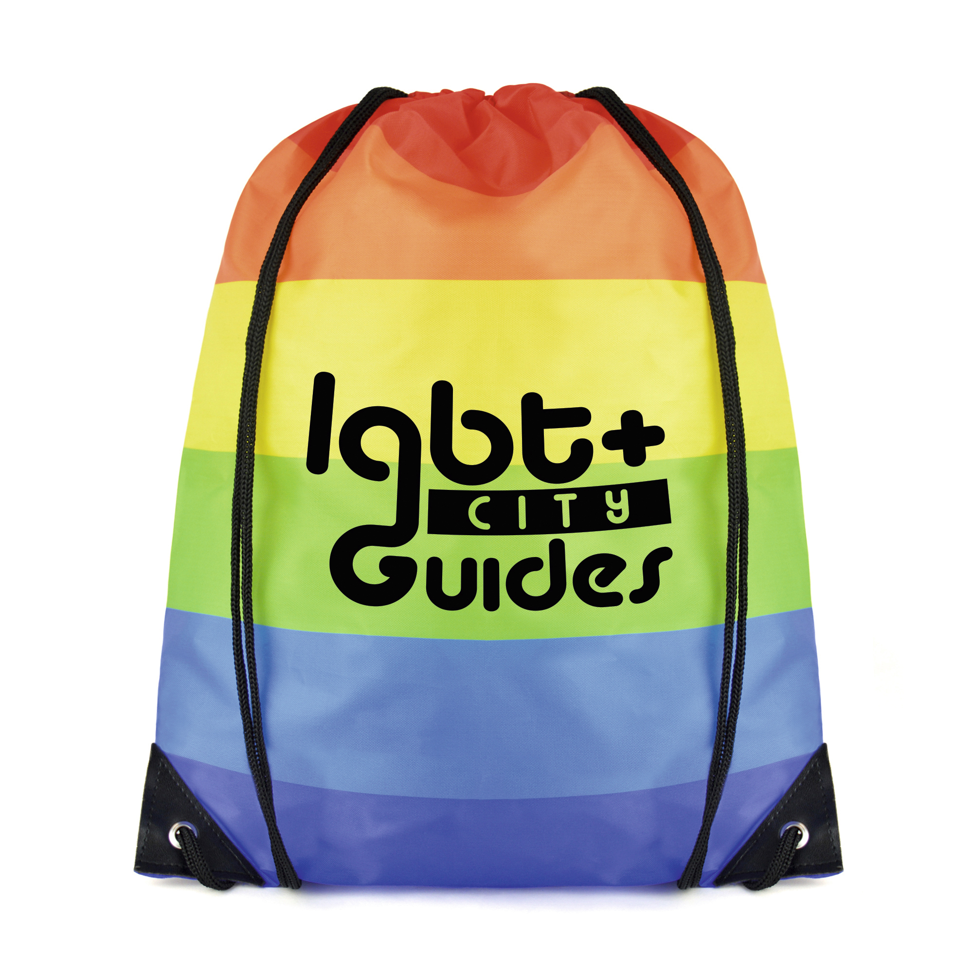 Rainbow Pegasus Drawstring Bag