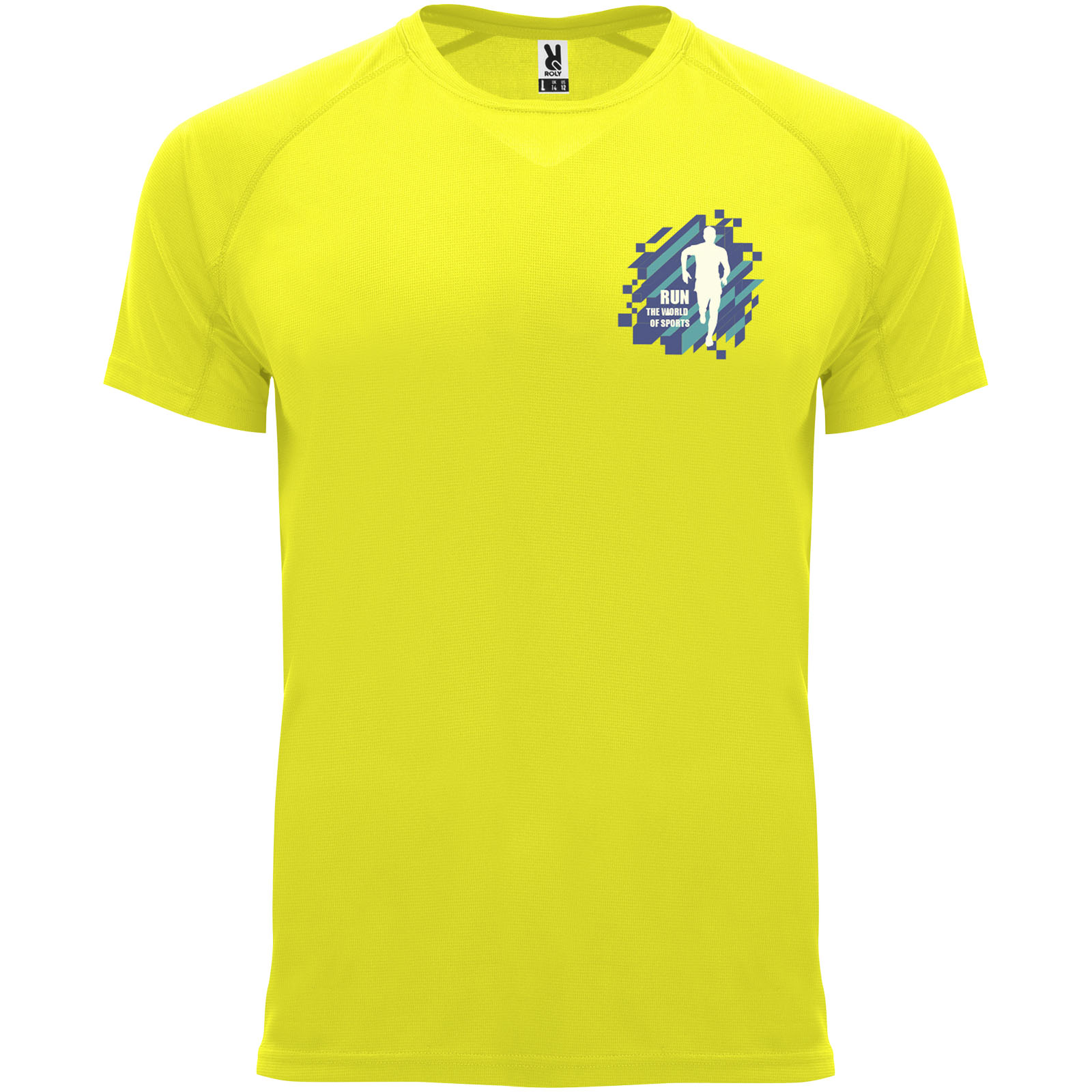 Bahrain 135 g/m2 short sleeve men’s sports t-shirt