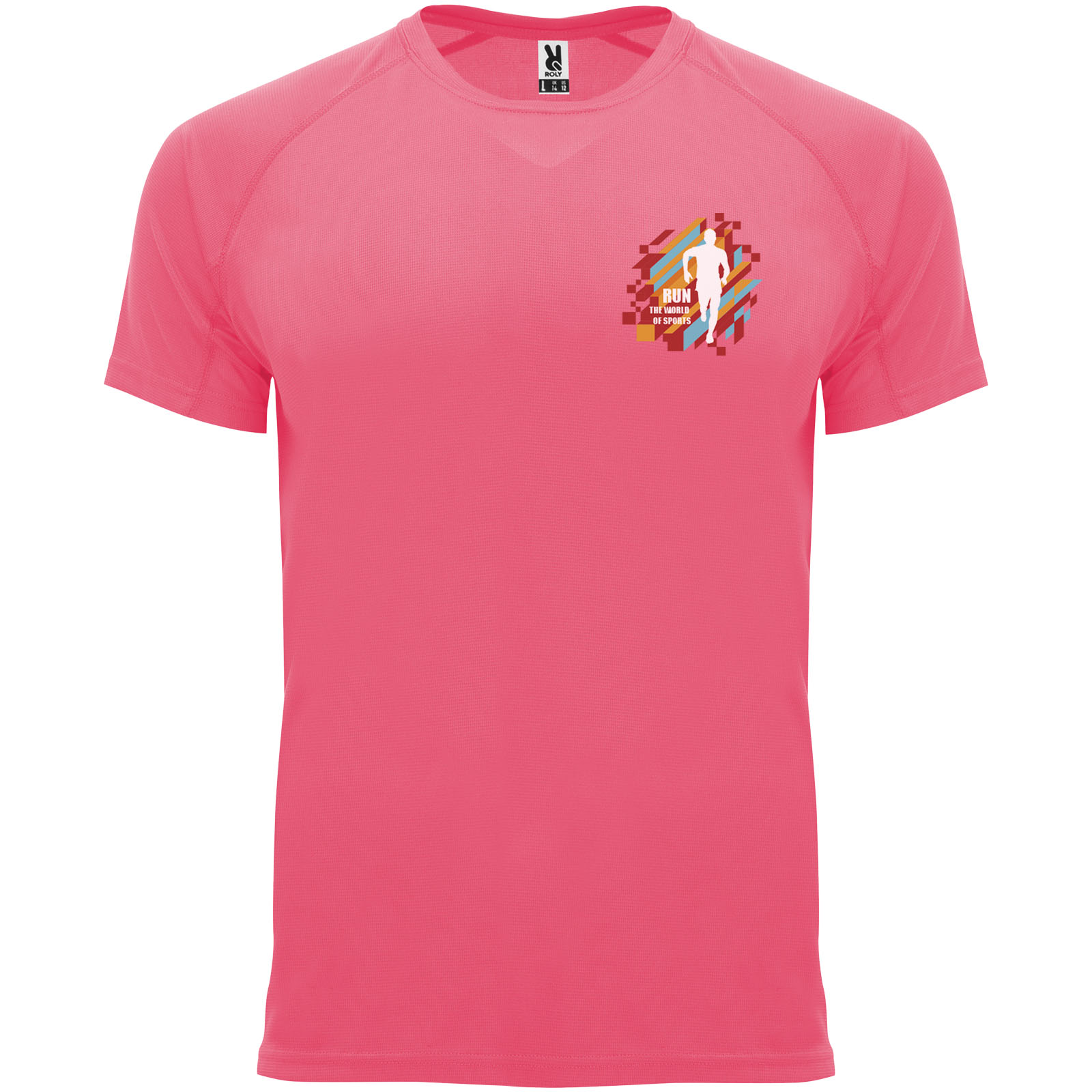 Bahrain 135 g/m2 short sleeve men’s sports t-shirt