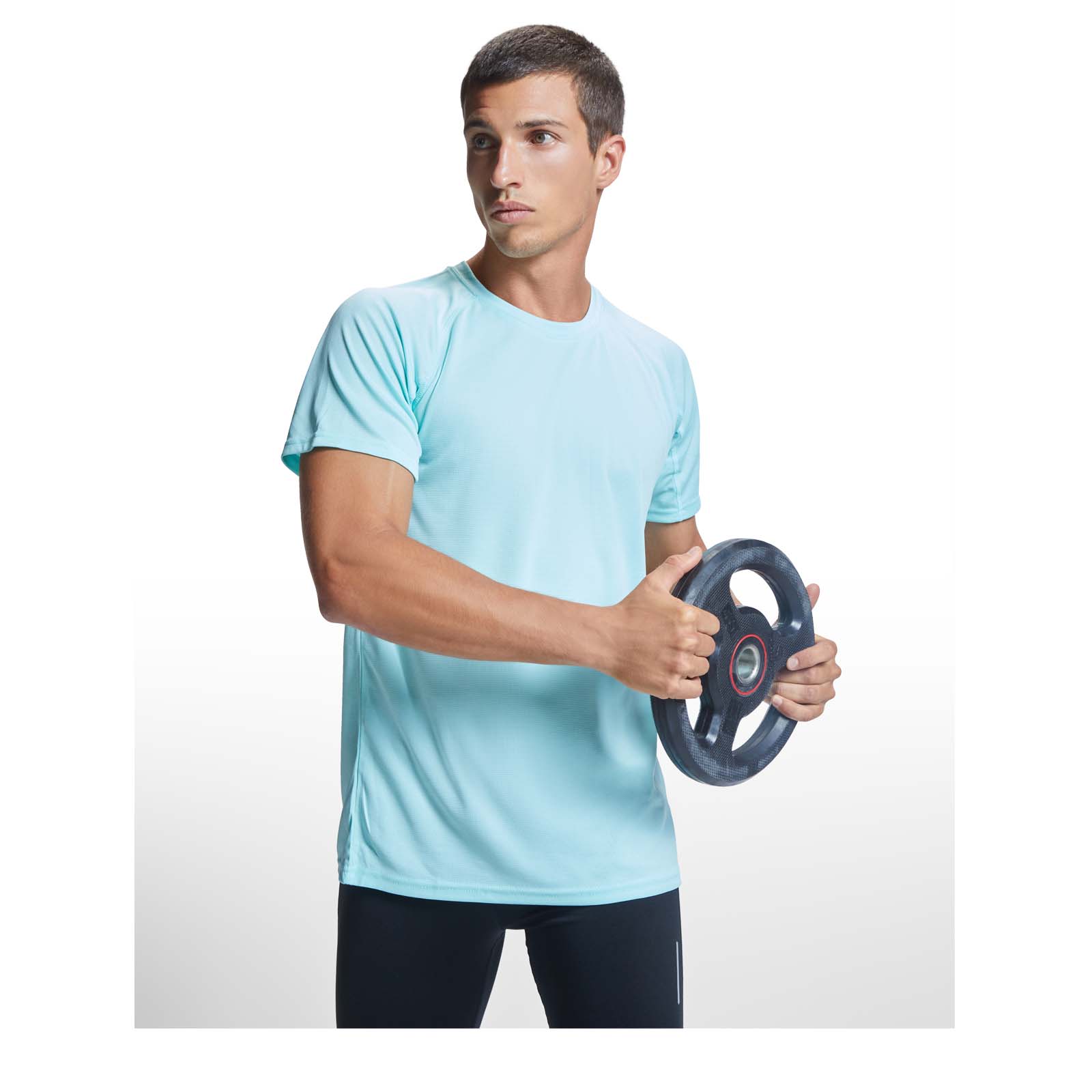 Bahrain 135 g/m2 short sleeve men’s sports t-shirt