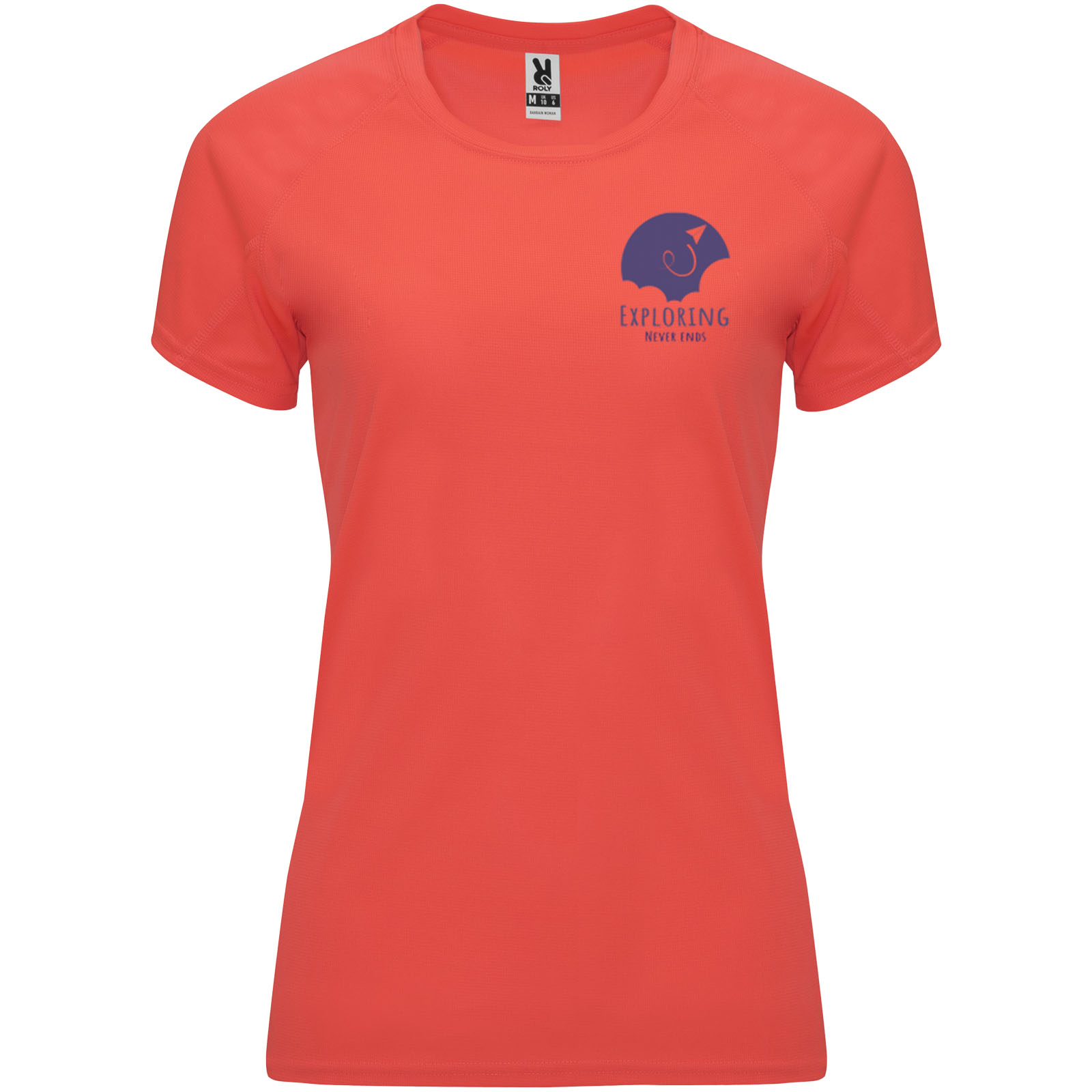 Bahrain 135 g/m2 short sleeve women’s sports t-shirt
