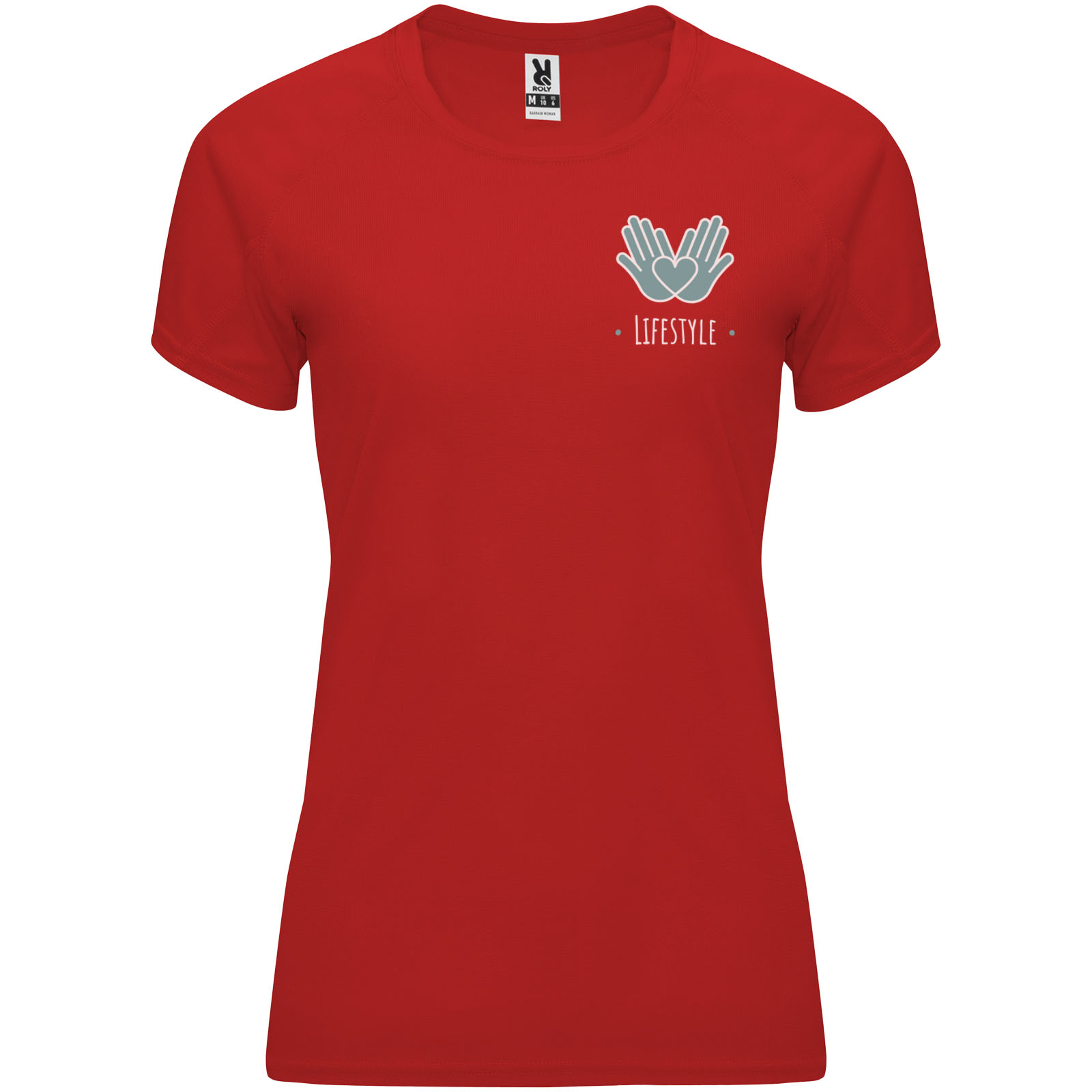 Bahrain 135 g/m2 short sleeve women’s sports t-shirt